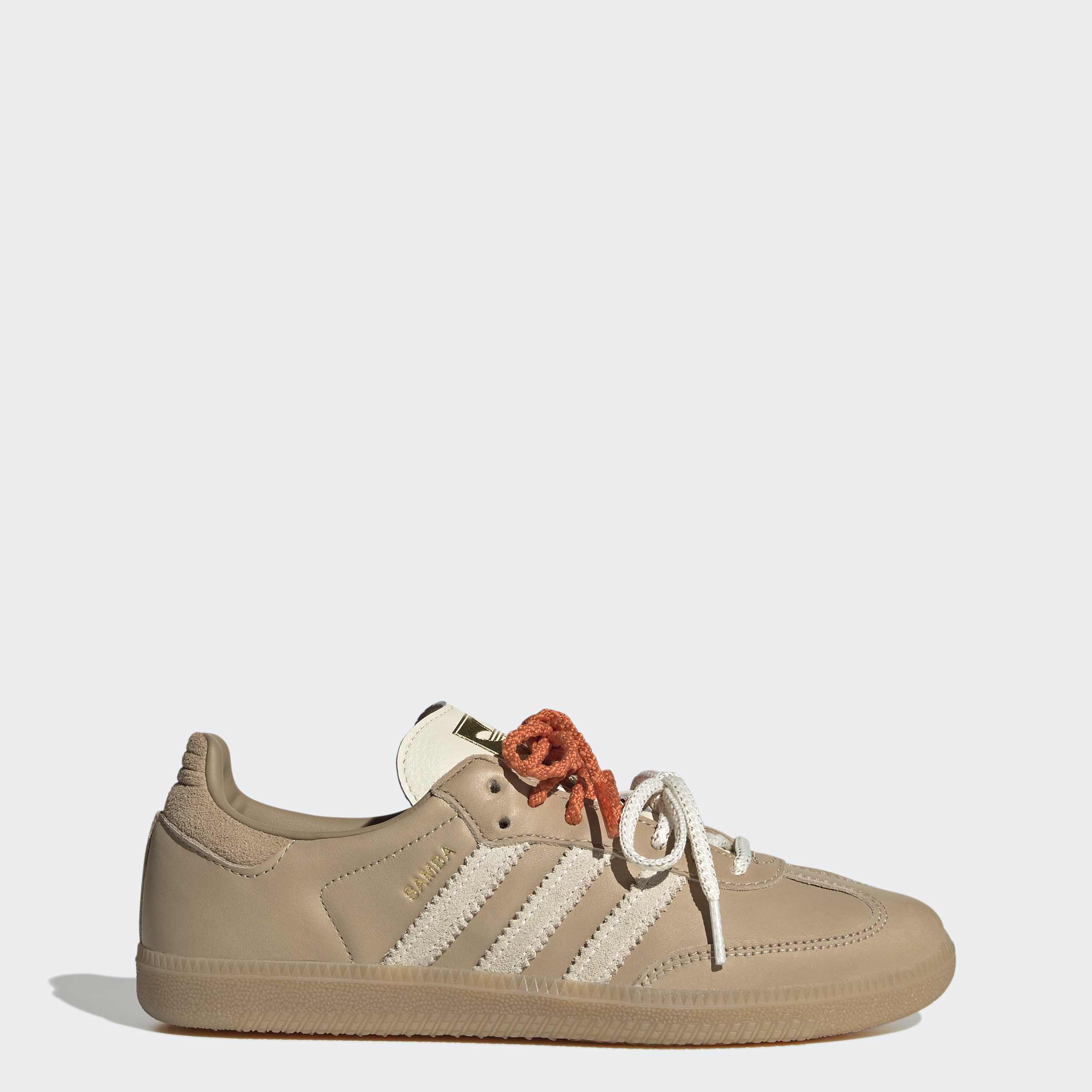 Women's adidas Originals Samba OG Shoes Magic Beige/Cream White