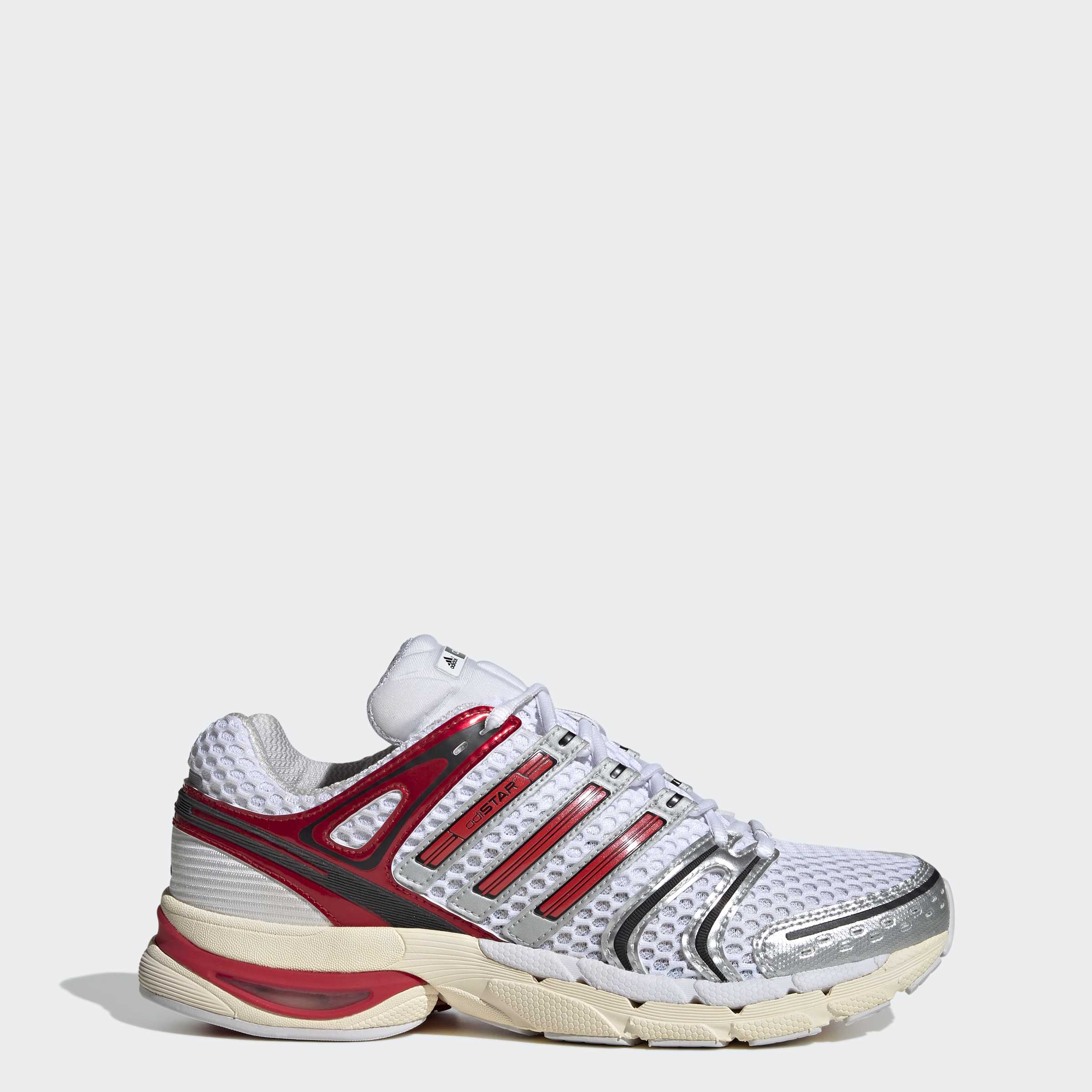 Men's adidas Originals Adistar Control 5 Shoes Cloud White / Better Scarlet / Dash Grey
