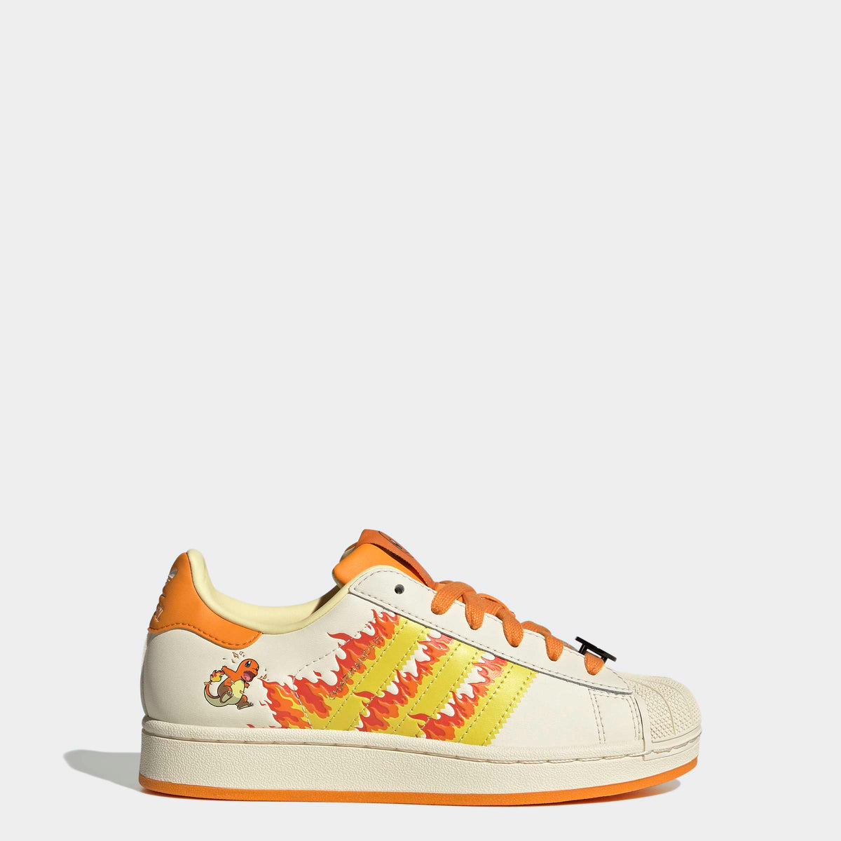 Big Kids adidas Originals Superstar II Shoes Pokémon Charmander