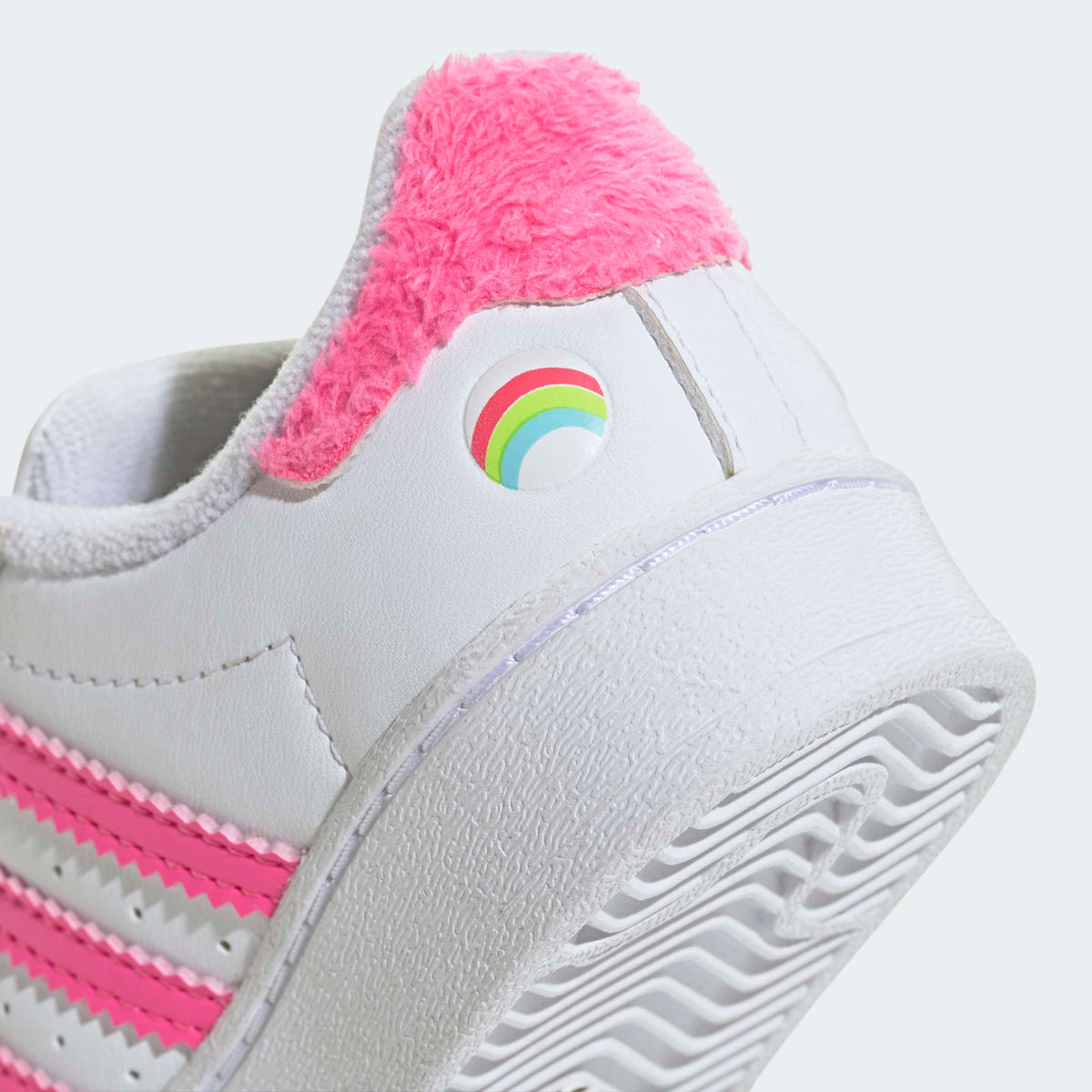 Toddlers adidas x Care Bears Superstar LED Lights Comfort Closure Shoes White