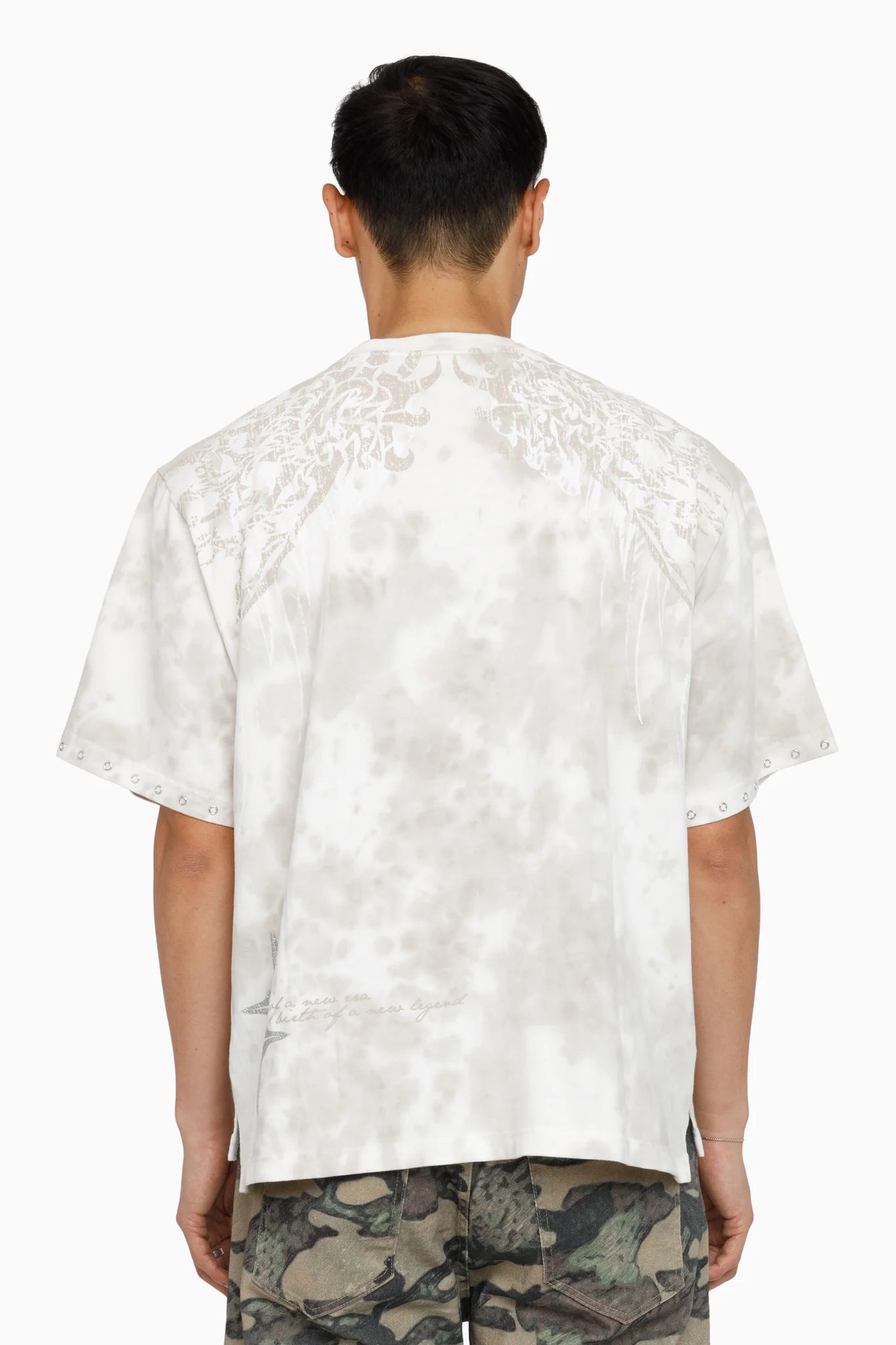 Men's Smoke Rise Scared Dawn Short Sleeve T-Shirt Bone