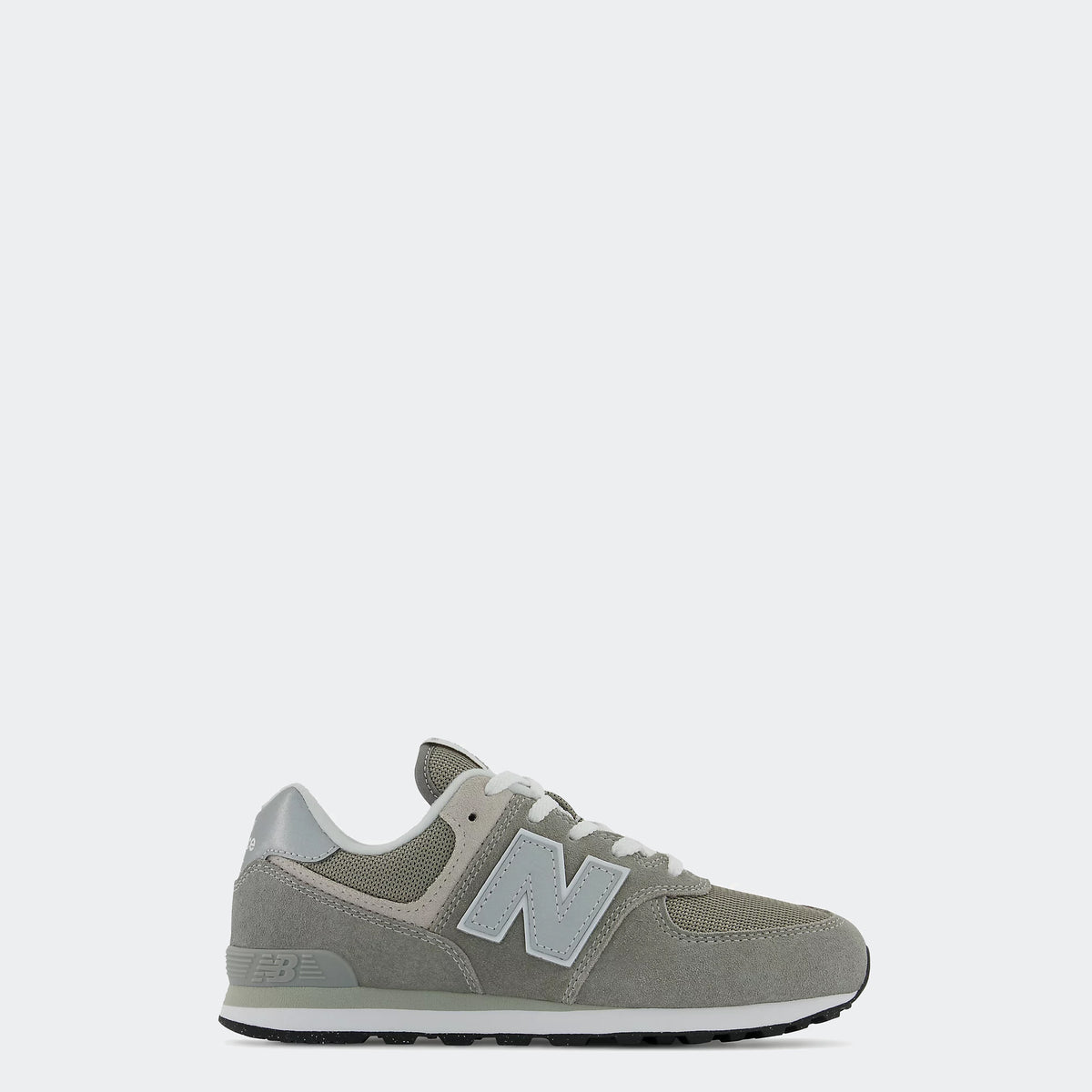 Big Kids New Balance 574 Core Shoes Grey with White