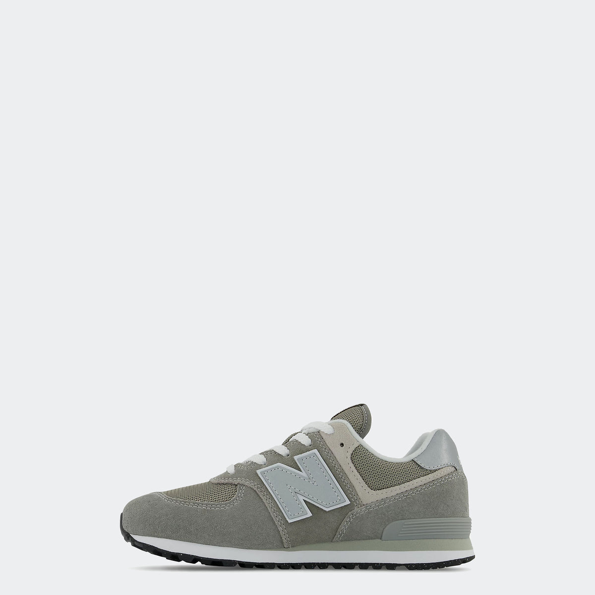 Big Kids New Balance 574 Core Shoes Grey with White