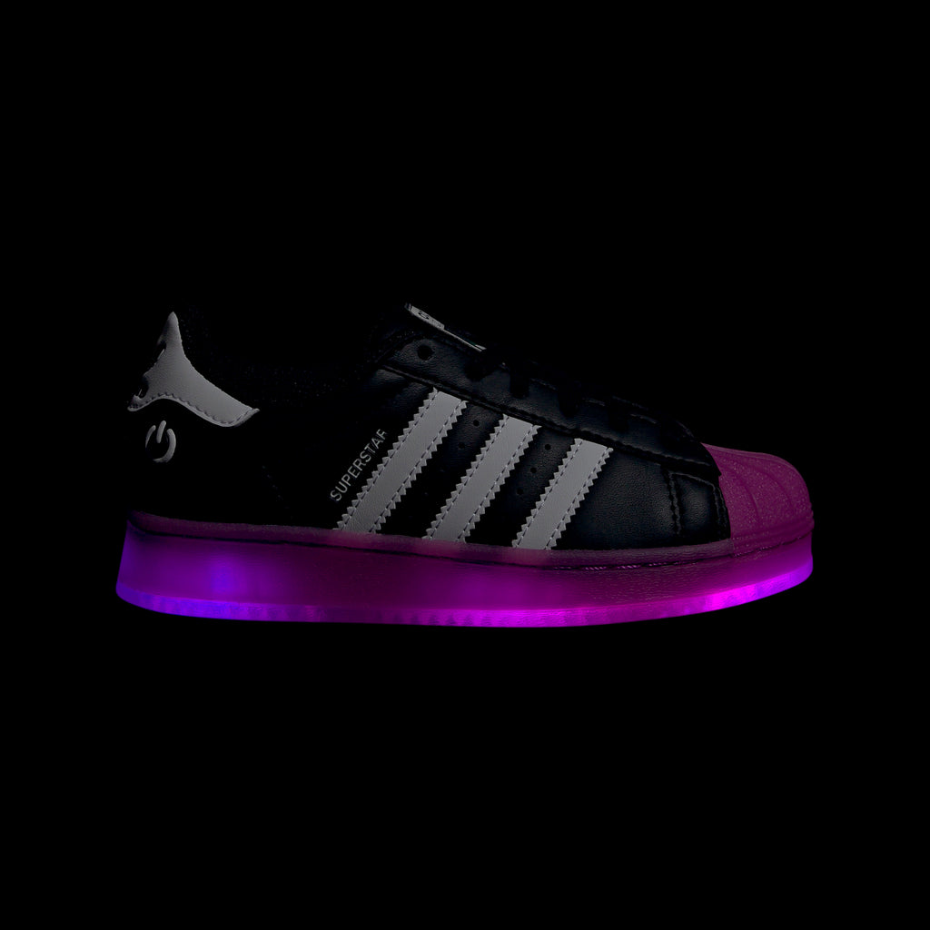 Kids adidas Originals Superstar Shoes LED Lights