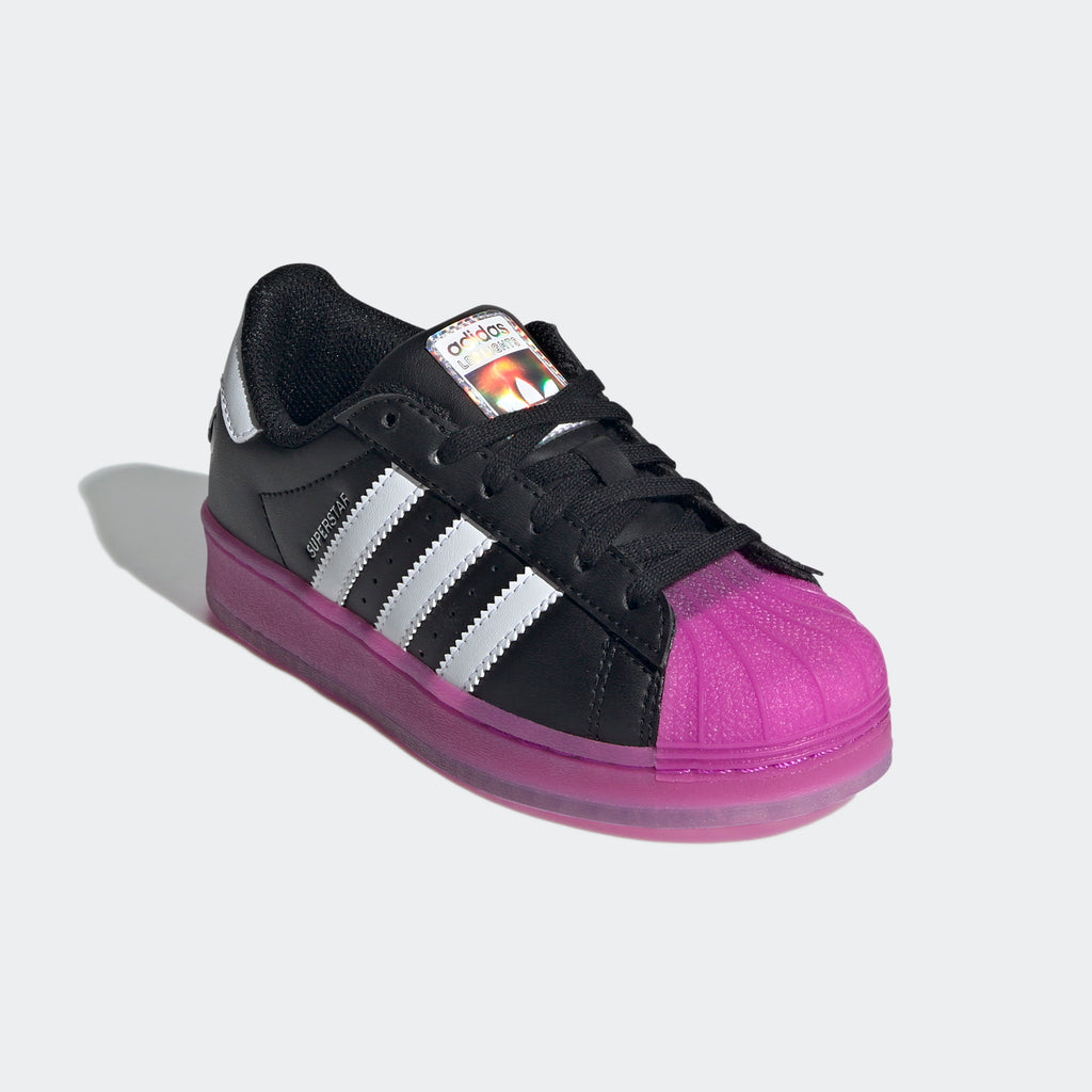 Kids adidas Originals Superstar Shoes LED Lights