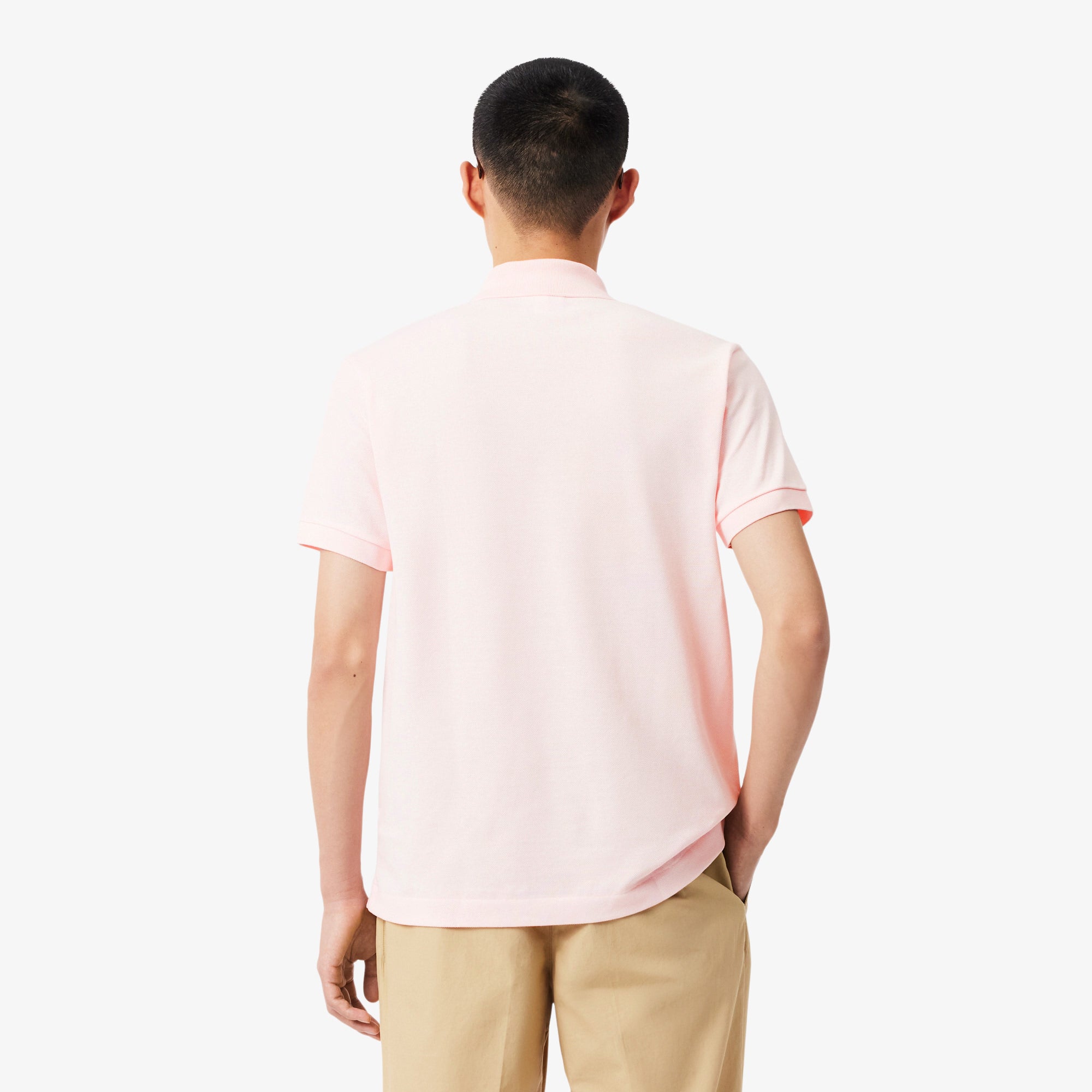Men's Lacoste Classic Fit Original L.12.12 Polo Light Pink
