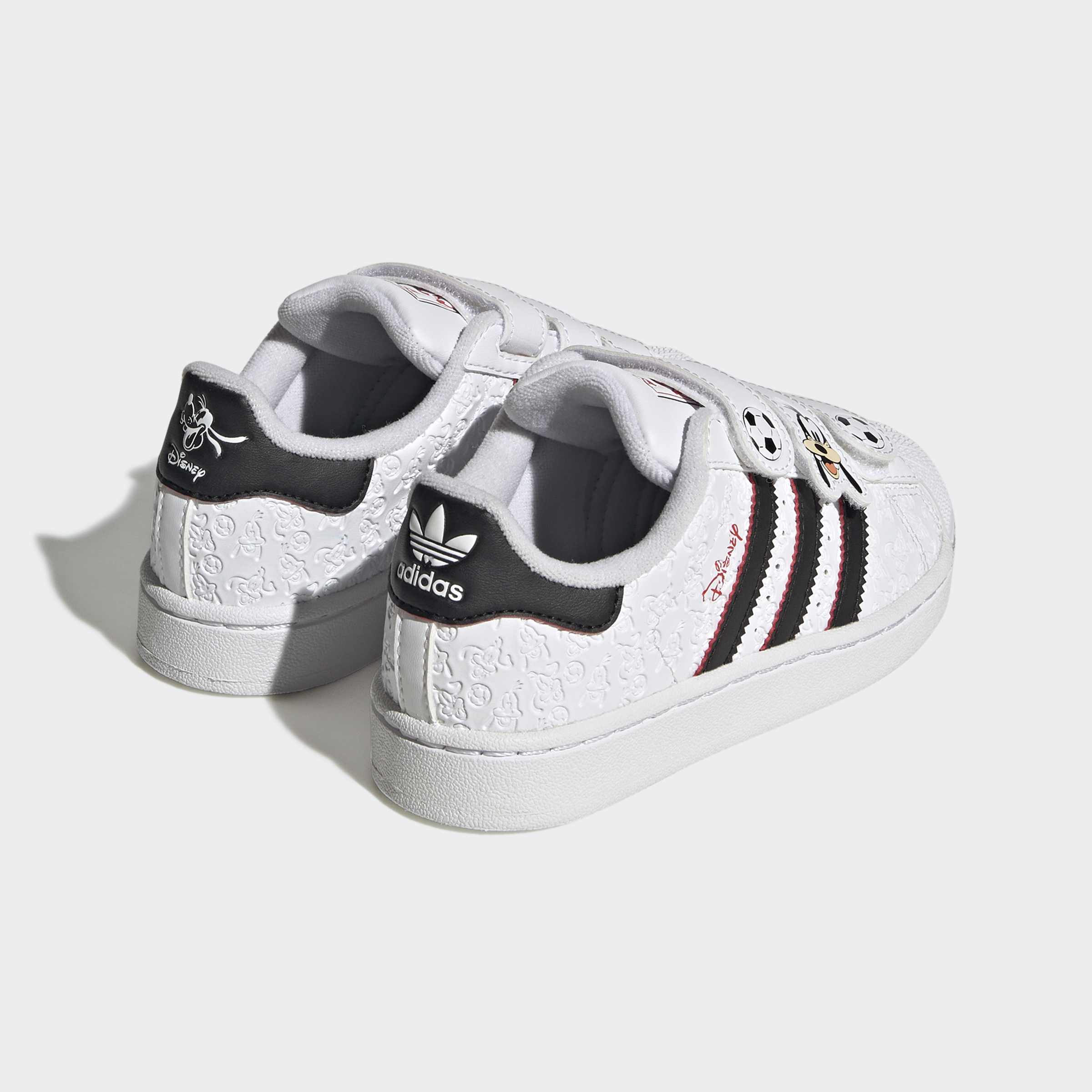 Little Kids adidas Originals Disney Superstar II Comfort Closure Shoes Goofy