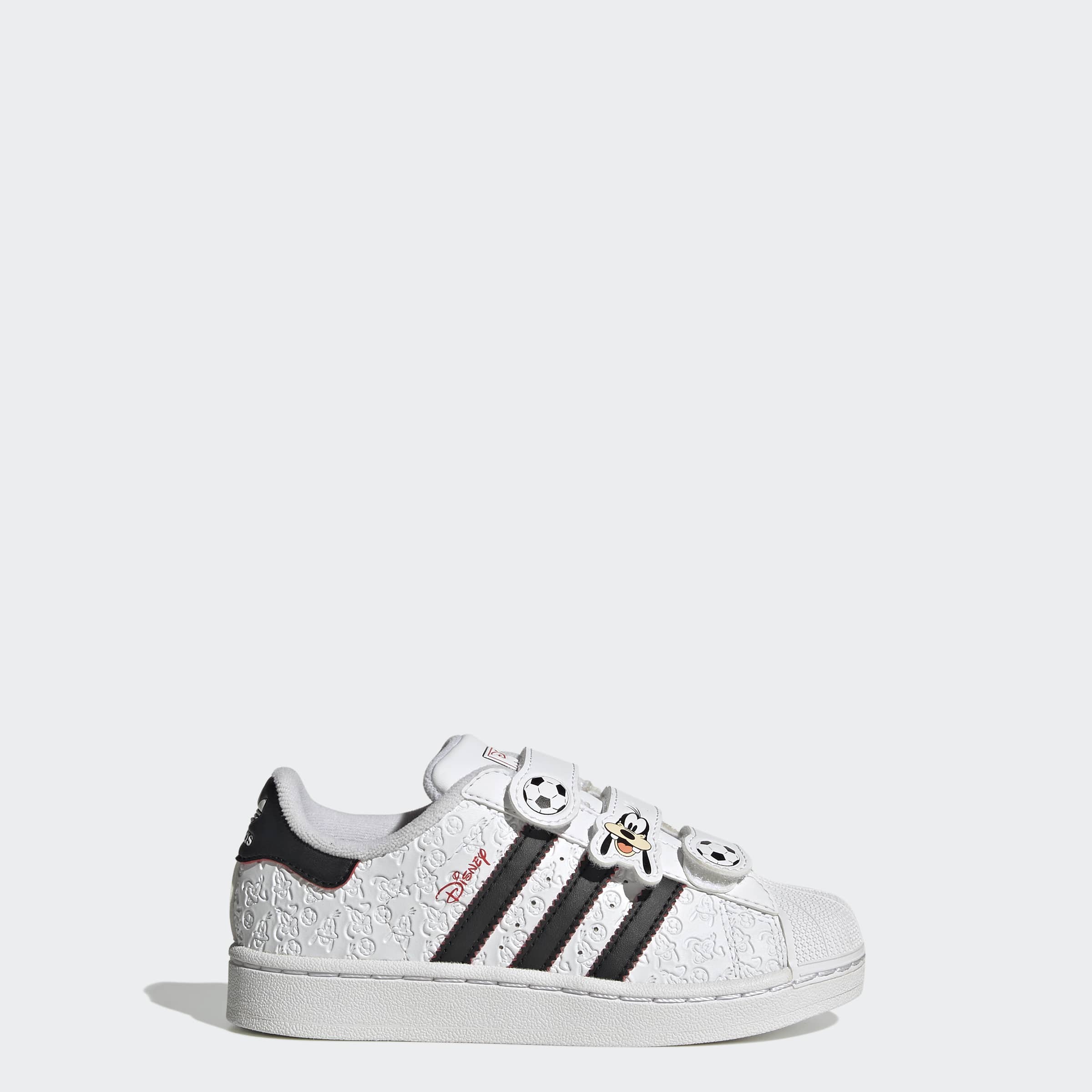 Little Kids adidas Originals Disney Superstar II Comfort Closure Shoes Goofy