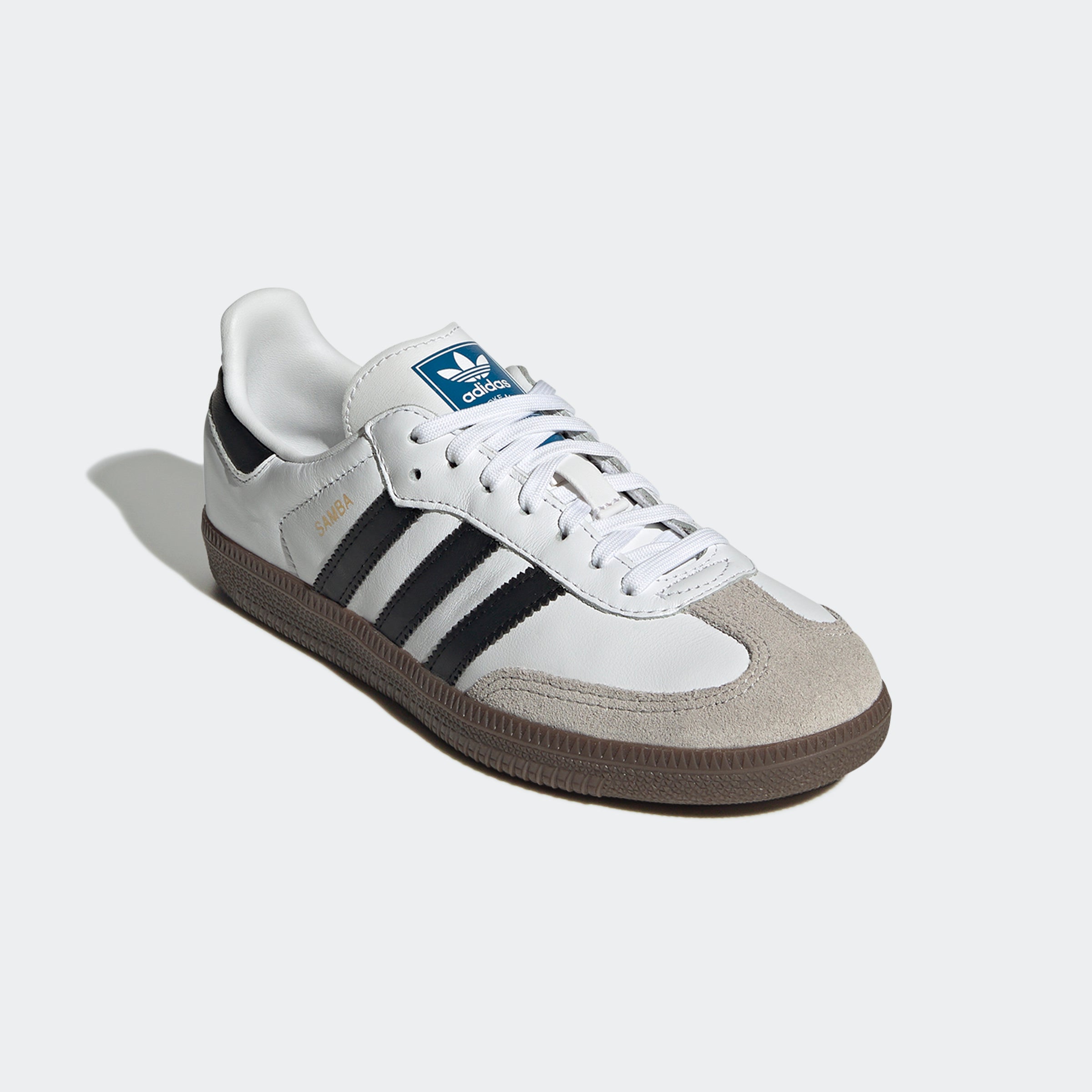 Little Kids adidas Originals Samba OG Shoes White Black