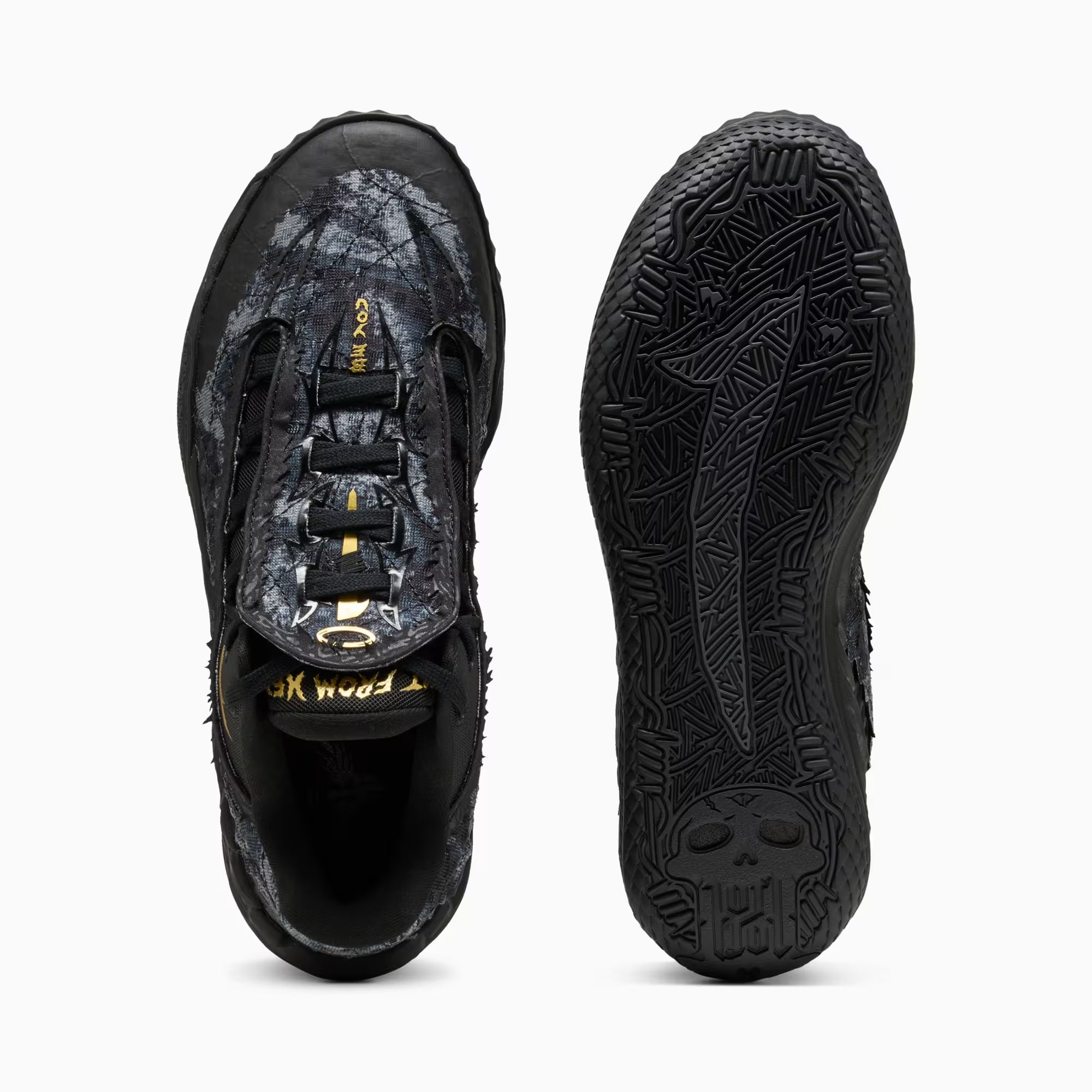 Men's PUMA MB.05 Lo Team Shoes Moody Gray