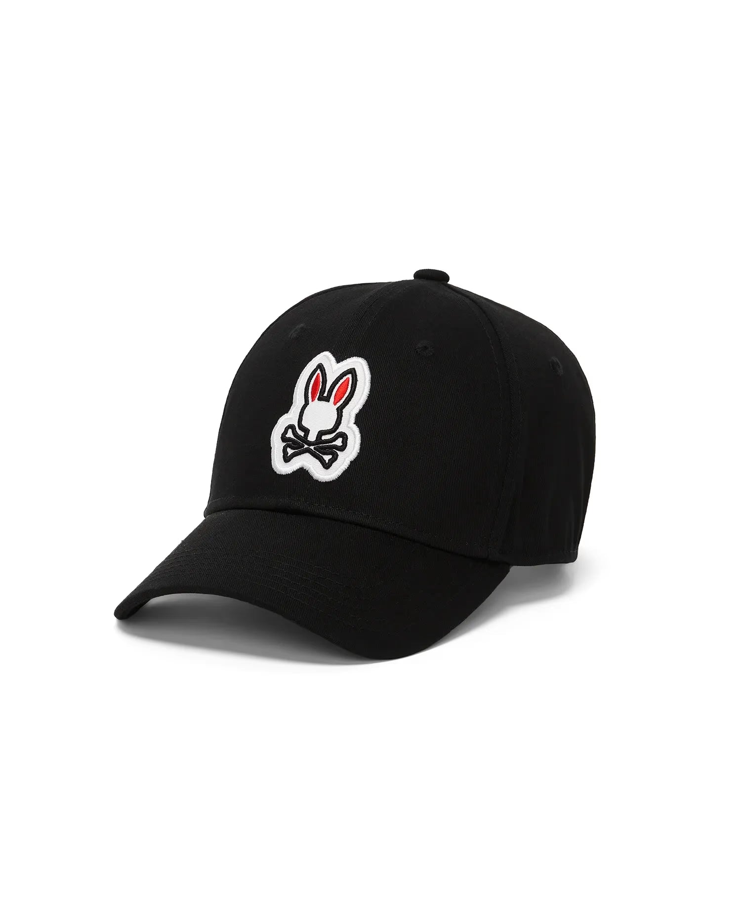 Psycho Bunny Jaydon Baseball Cap Black