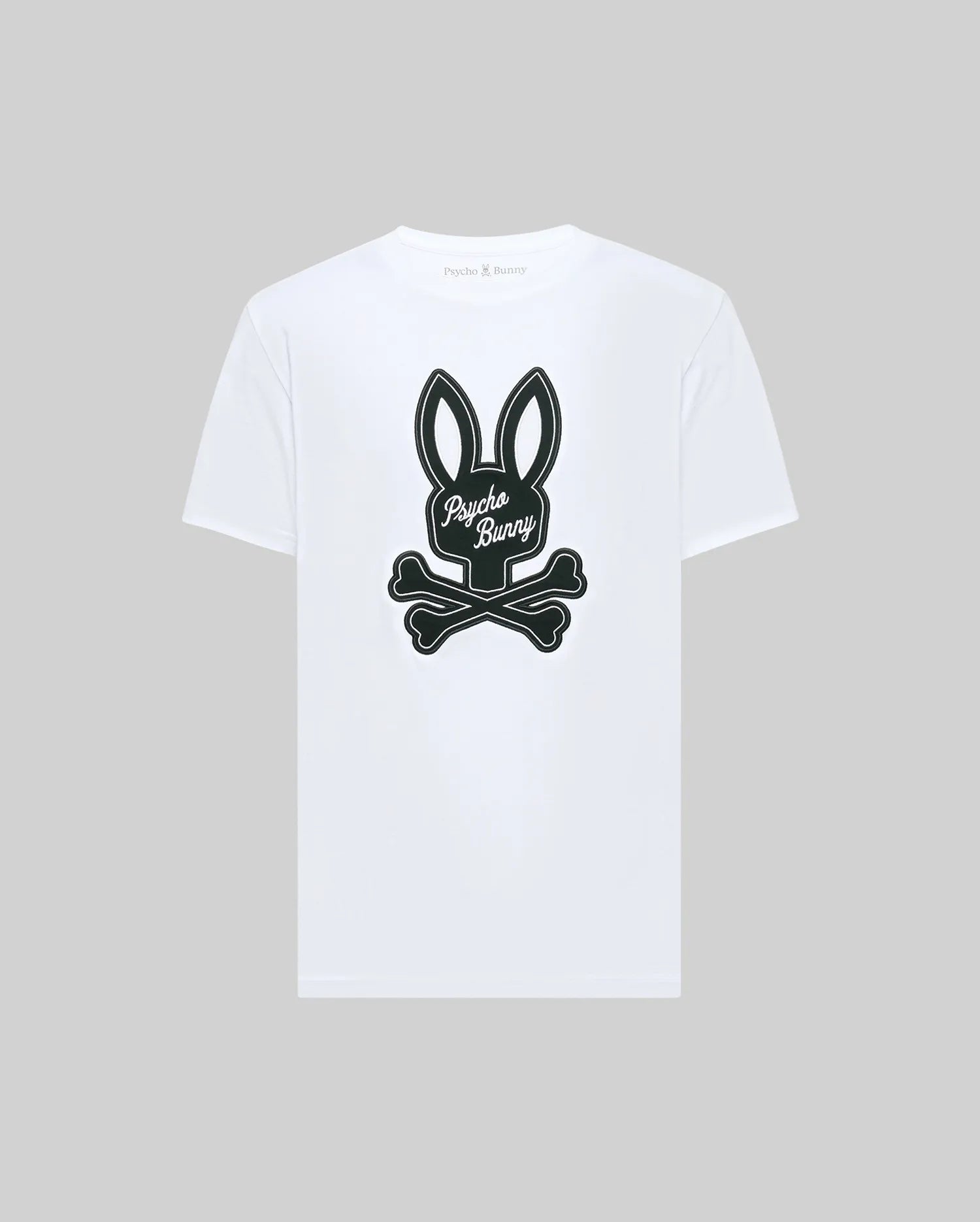 Men's Psycho Bunny Derek Center Graphic Tee White