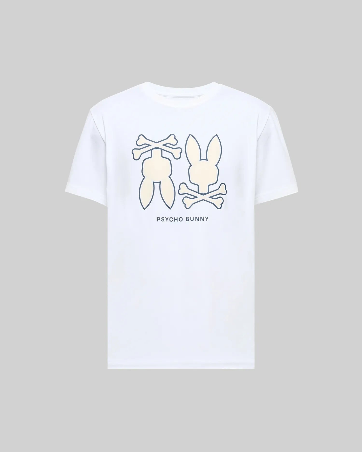 Men's Psycho Bunny Dawson Graphic Tee White