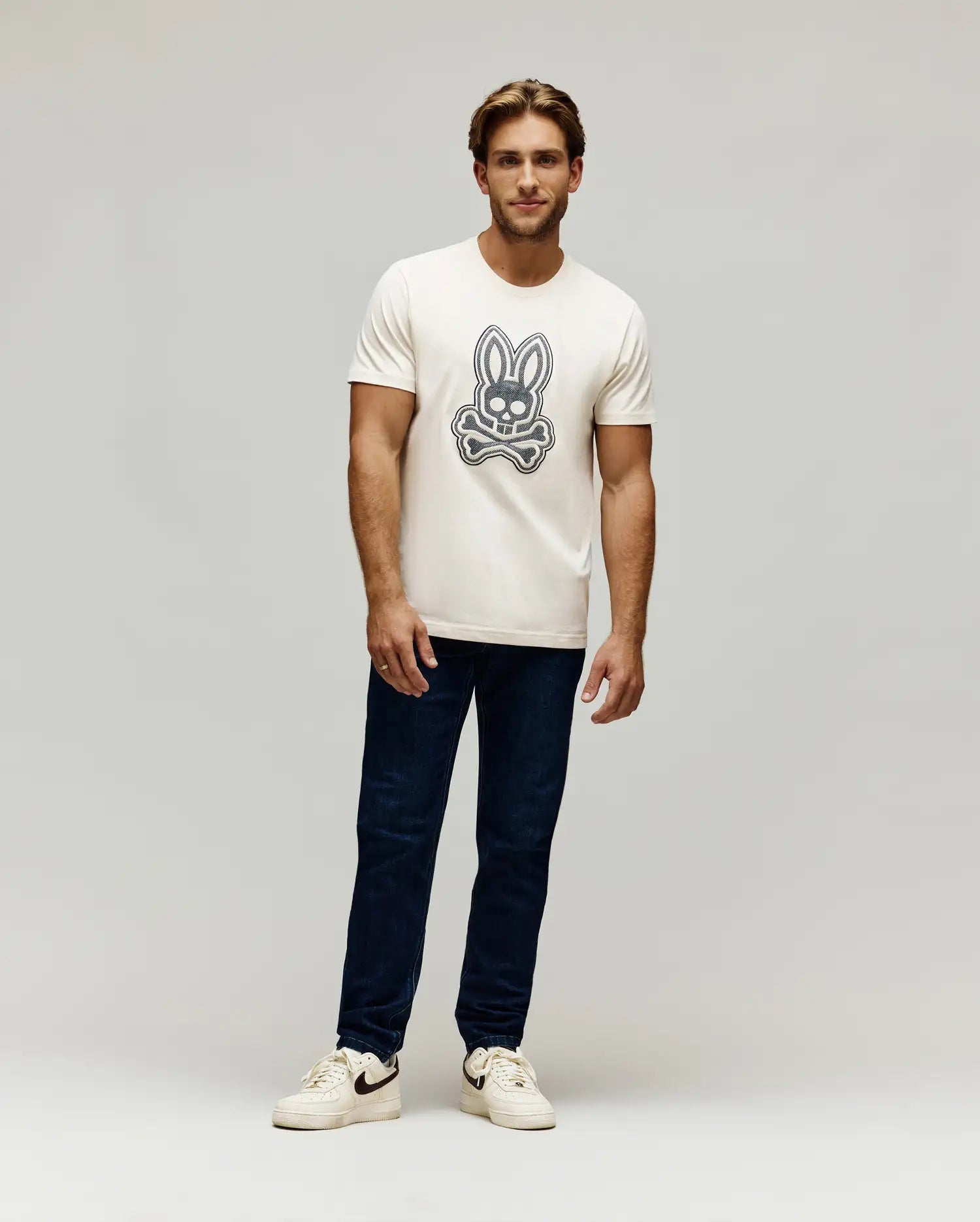 Men's Psycho Bunny Marlo Graphic Tee Pristine
