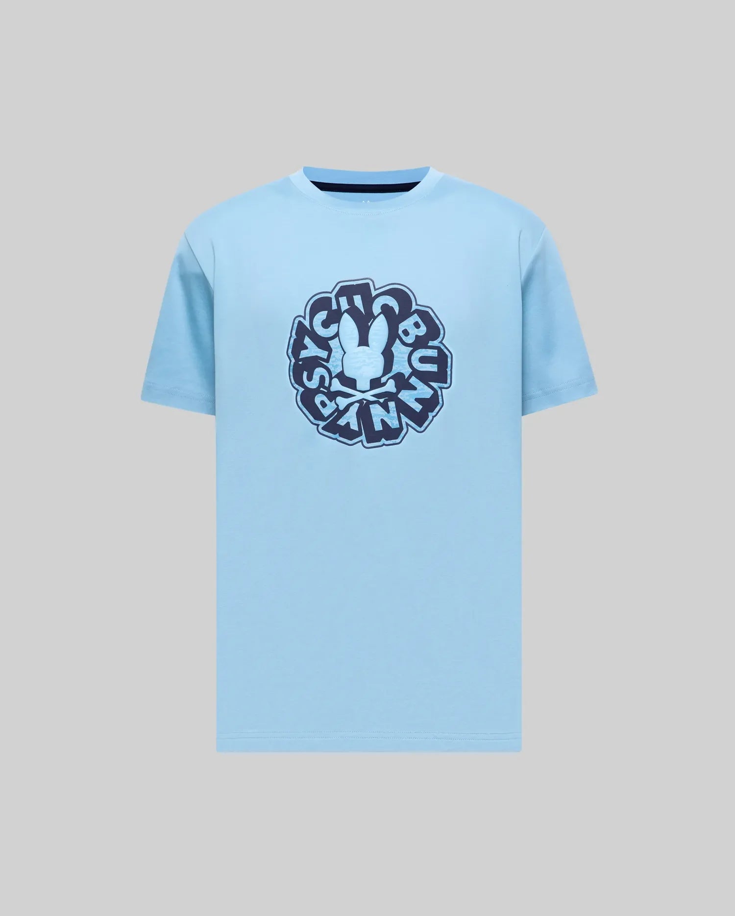 Men's Psycho Bunny Toby Graphic Tee Glacier Lake