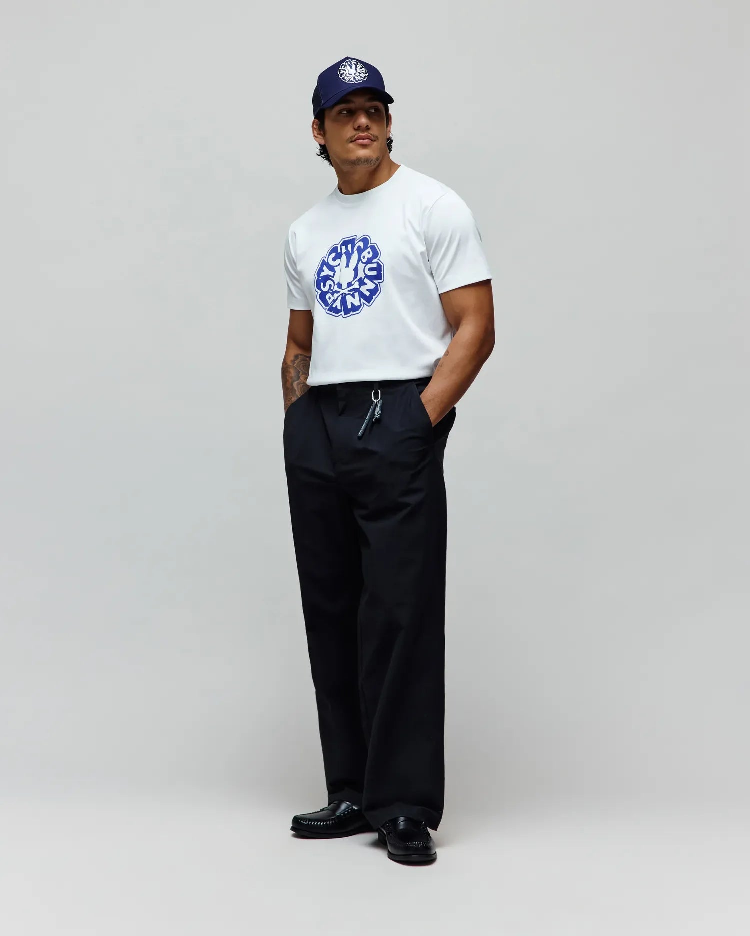 Men's Psycho Bunny Toby Graphic Tee Pristine