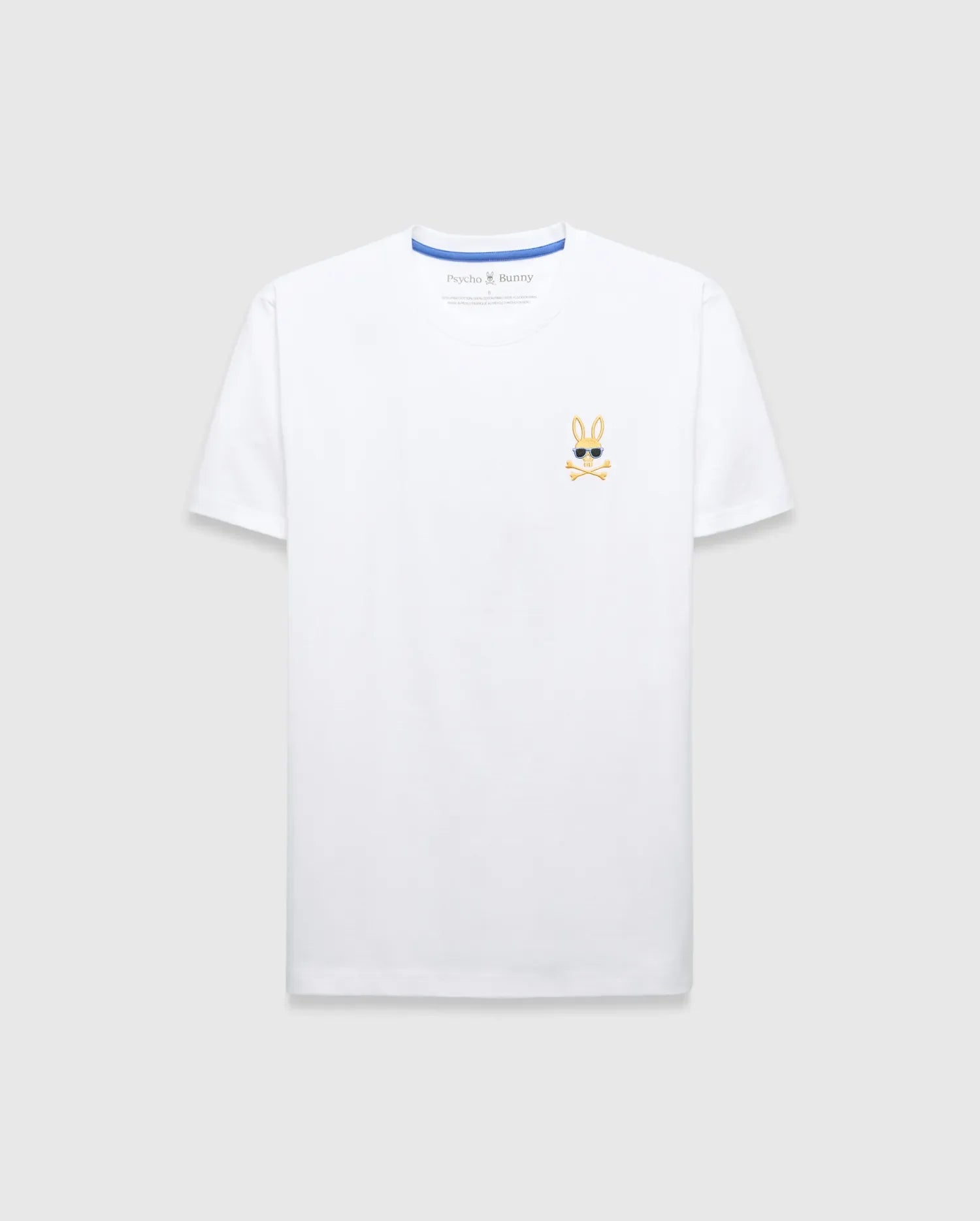Men's Psycho Bunny Sunny Chest Graphic Tee White
