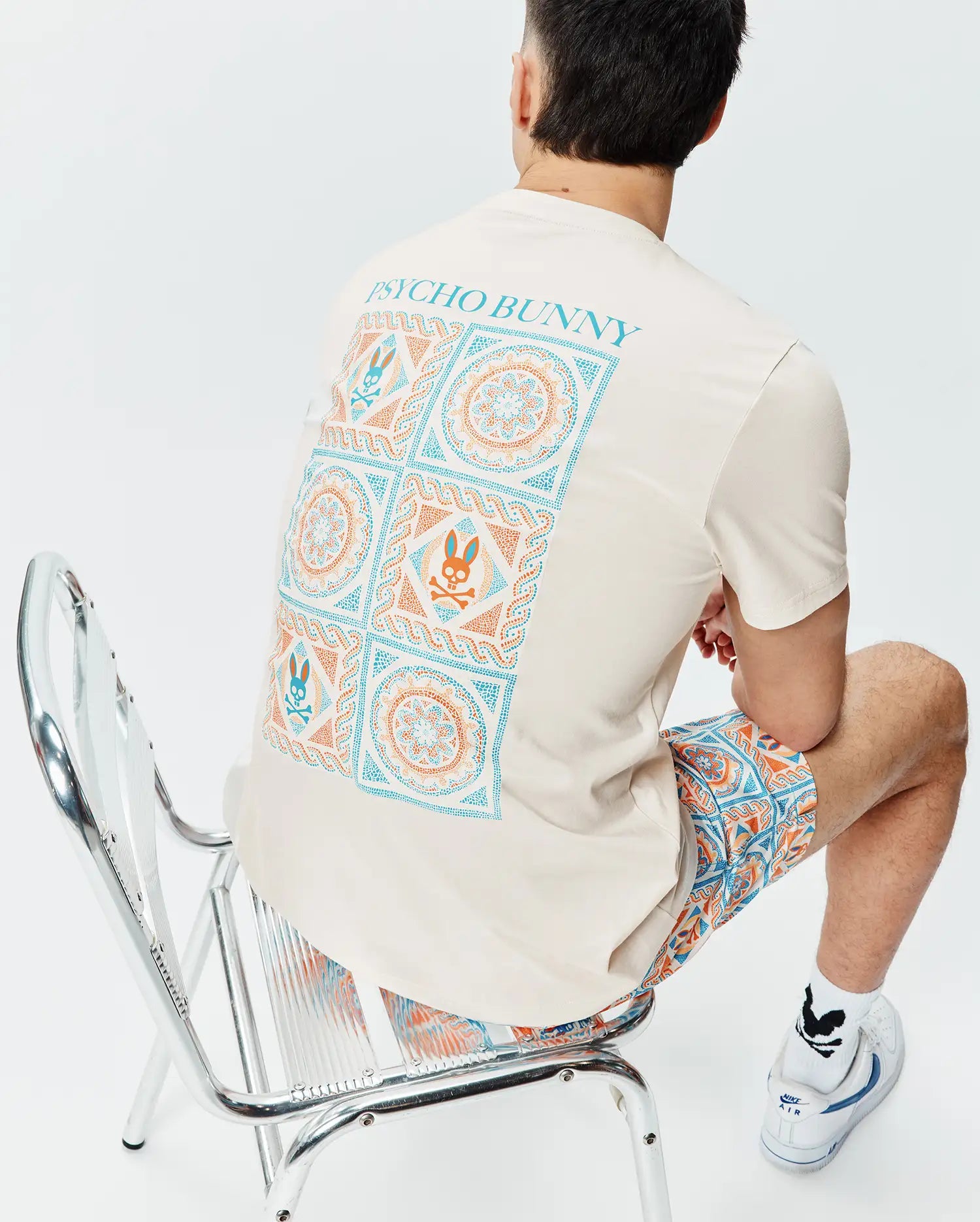 Men's Psycho Bunny Frank Back Graphic Tee Pristine