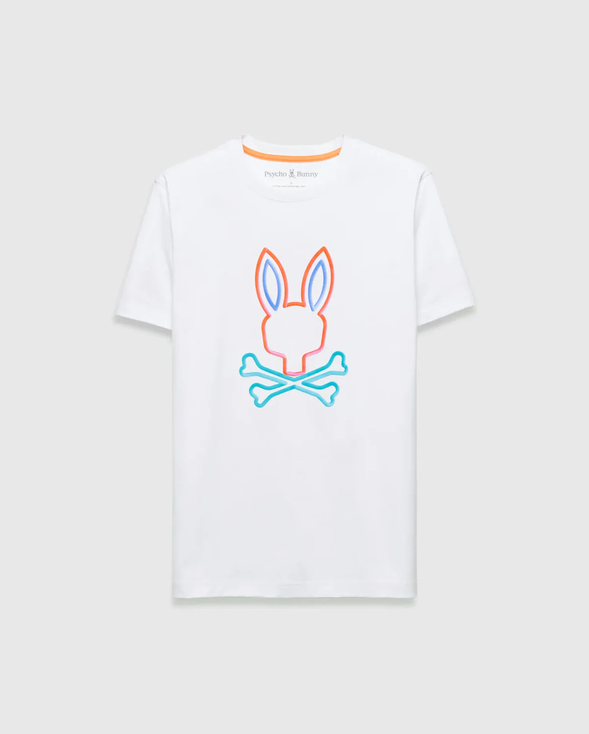 Men's Psycho Bunny Dayton Graphic Tee White