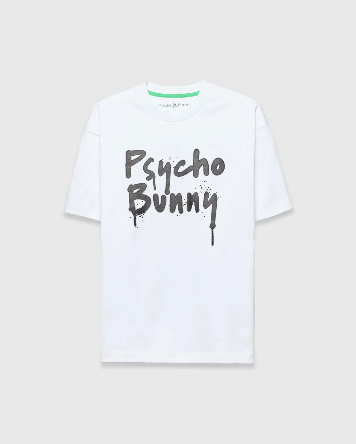 Men's Psycho Bunny Duncan Oversized Tee White