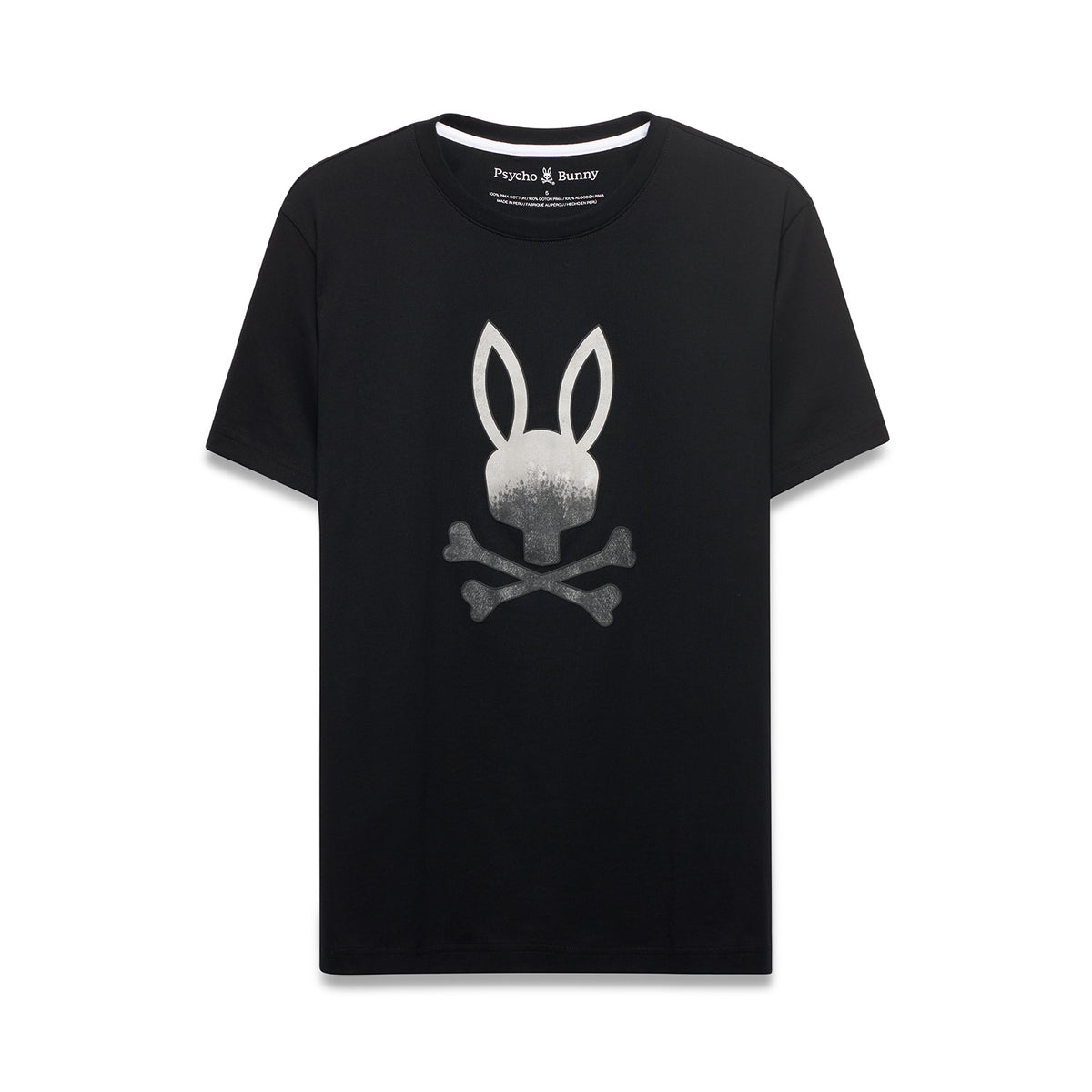 Men's Psycho Bunny Raymond Graphic Tee Black