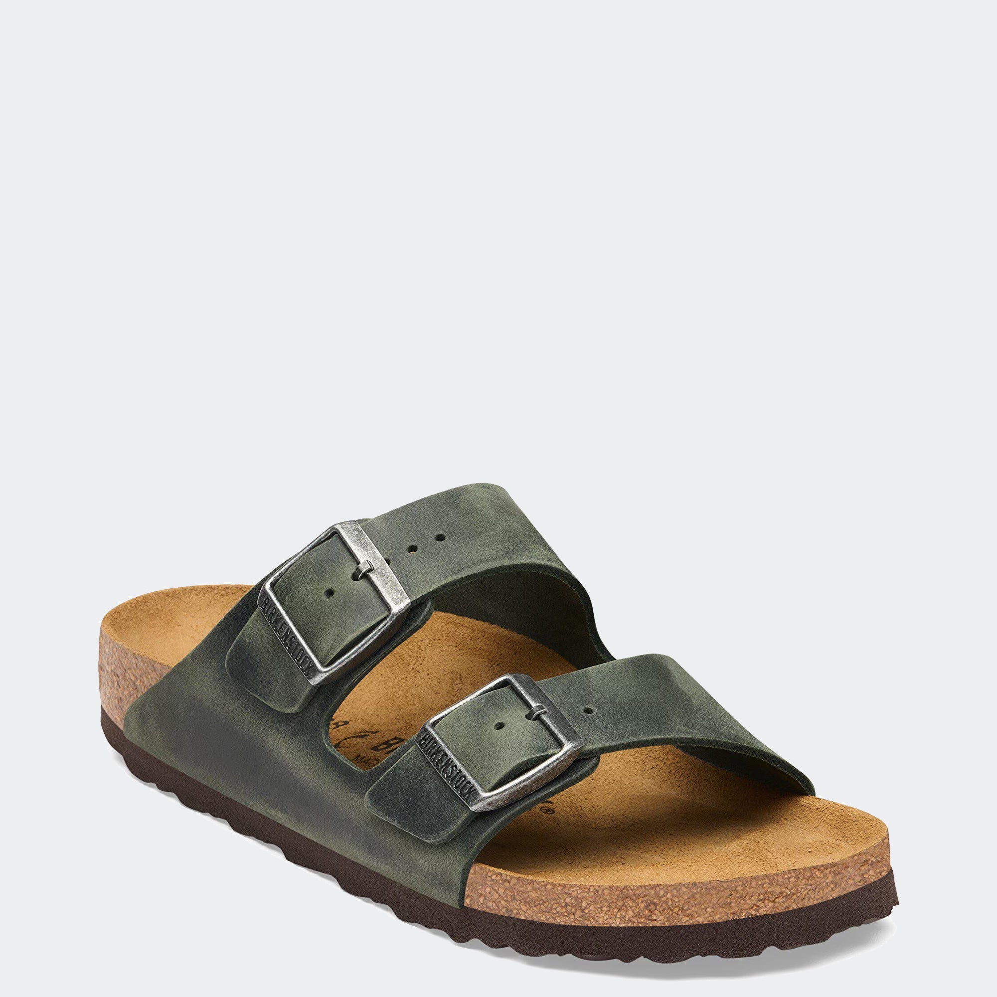 Men's BIRKENSTOCK Arizona Oiled Leather Thyme