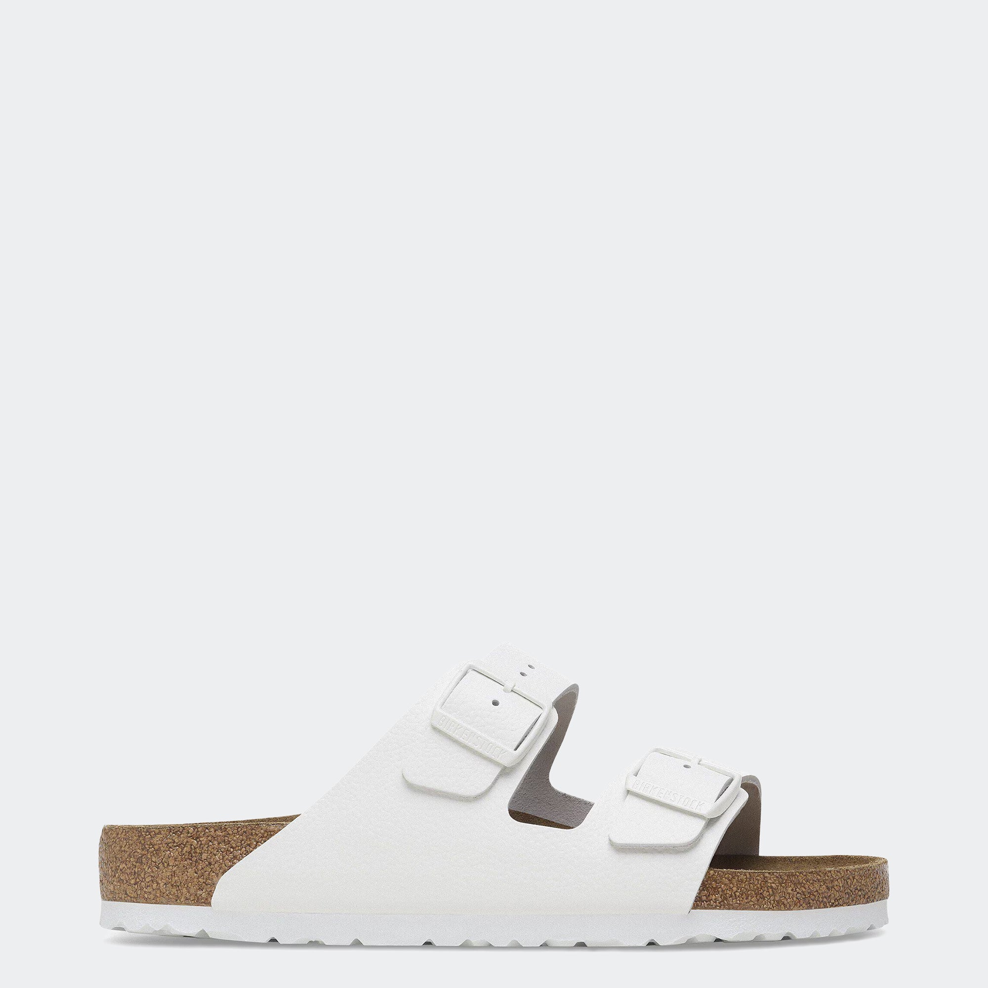 Men's BIRKENSTOCK Arizona Soft Footbed Leather White
