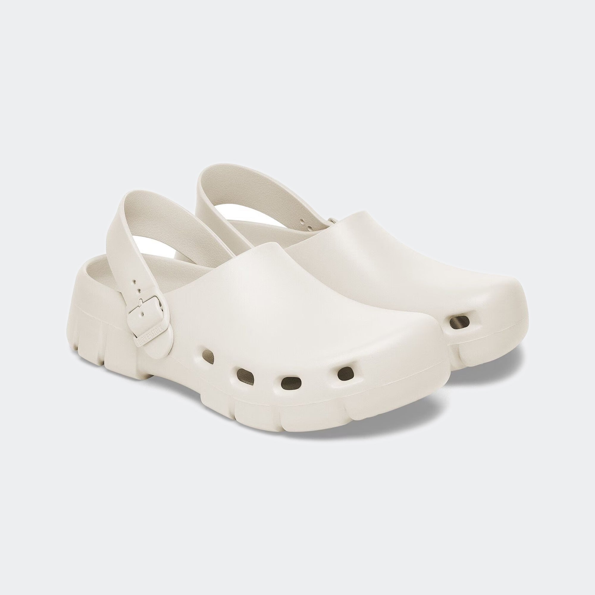 Men's BIRKENSTOCK Birki Flow Clogs Eggshell