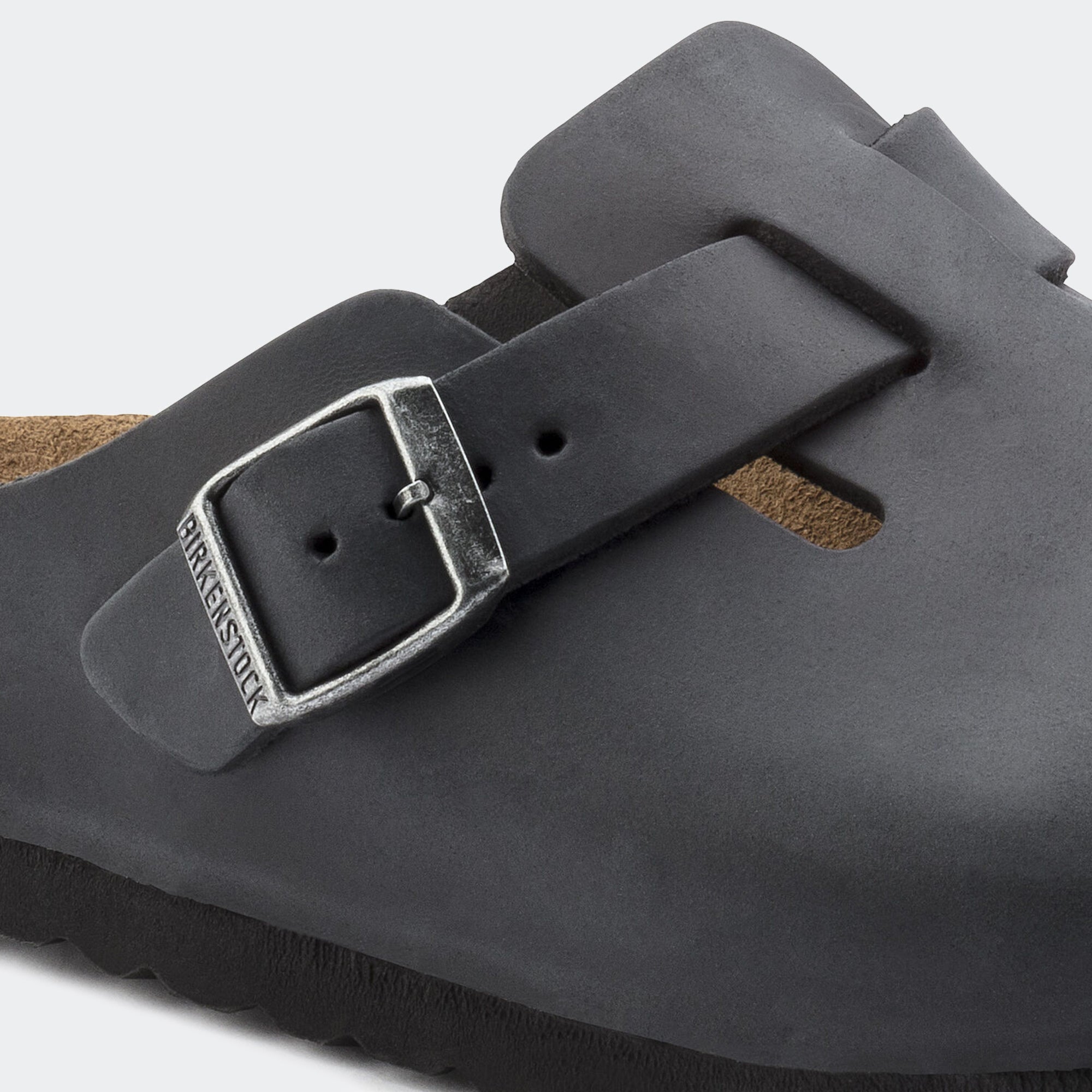 Men's BIRKENSTOCK Boston Oiled Leather Black