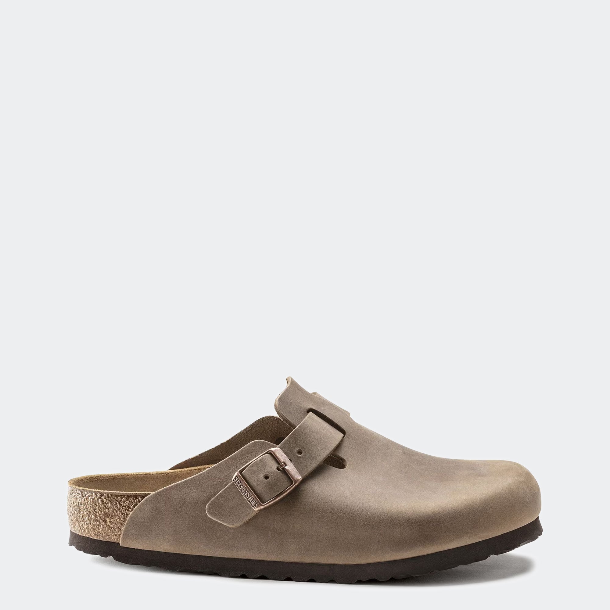 Men's BIRKENSTOCK Boston Oiled Leather Tobacco Brown