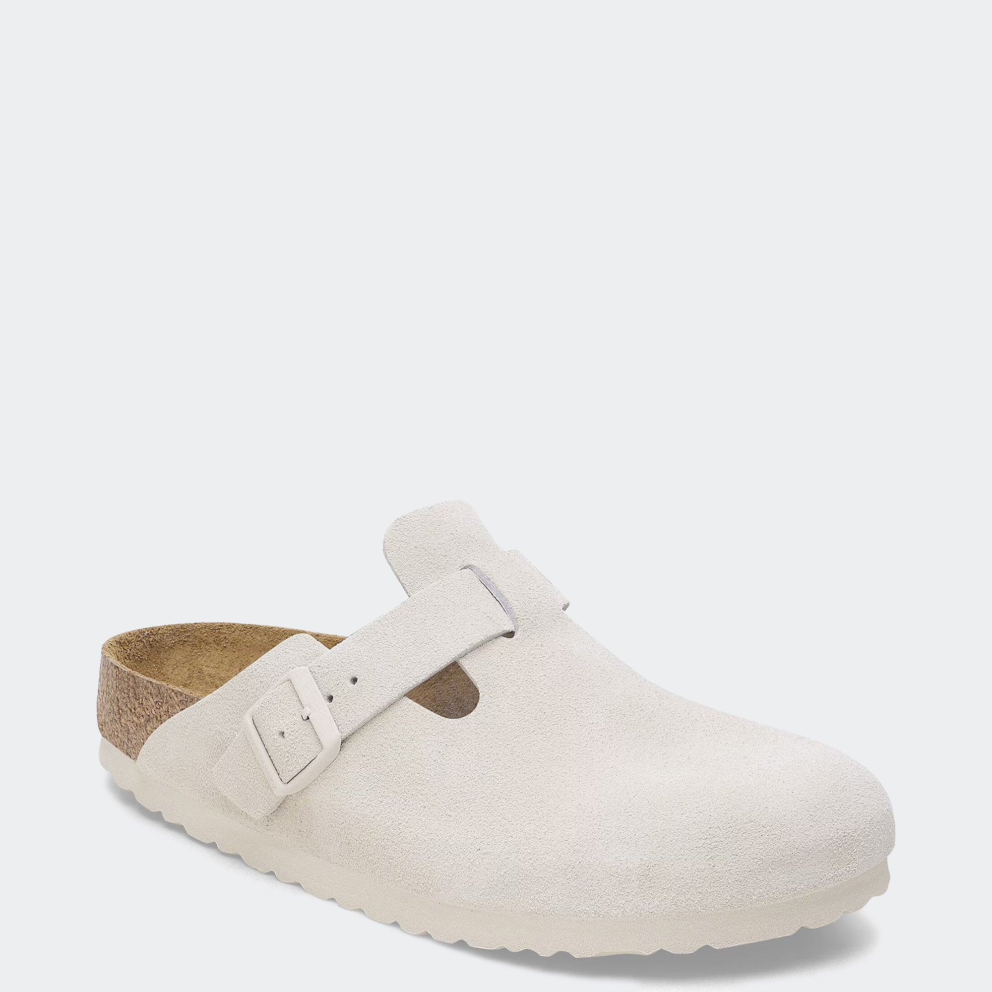 Men's BIRKENSTOCK Boston Suede Leather Oyster