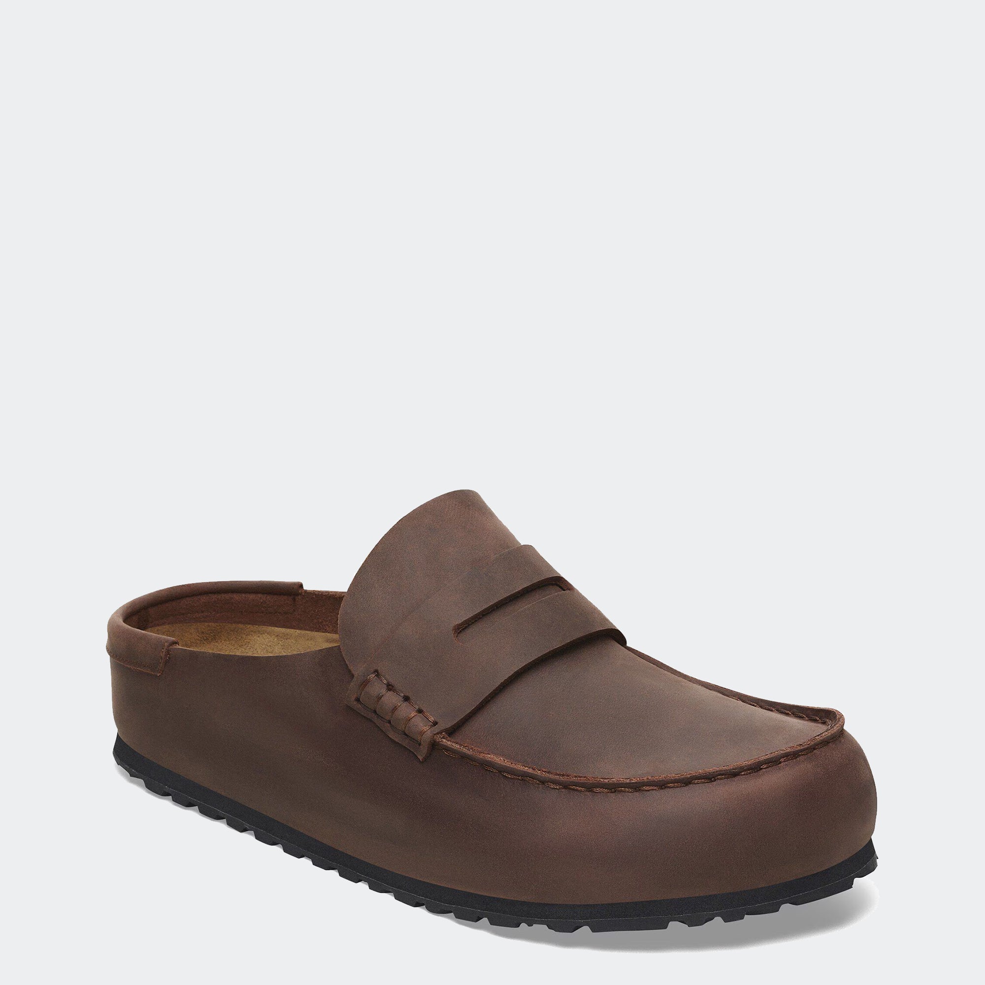 Men's BIRKENSTOCK Naples Wrapped Oiled Leather Clog Habana