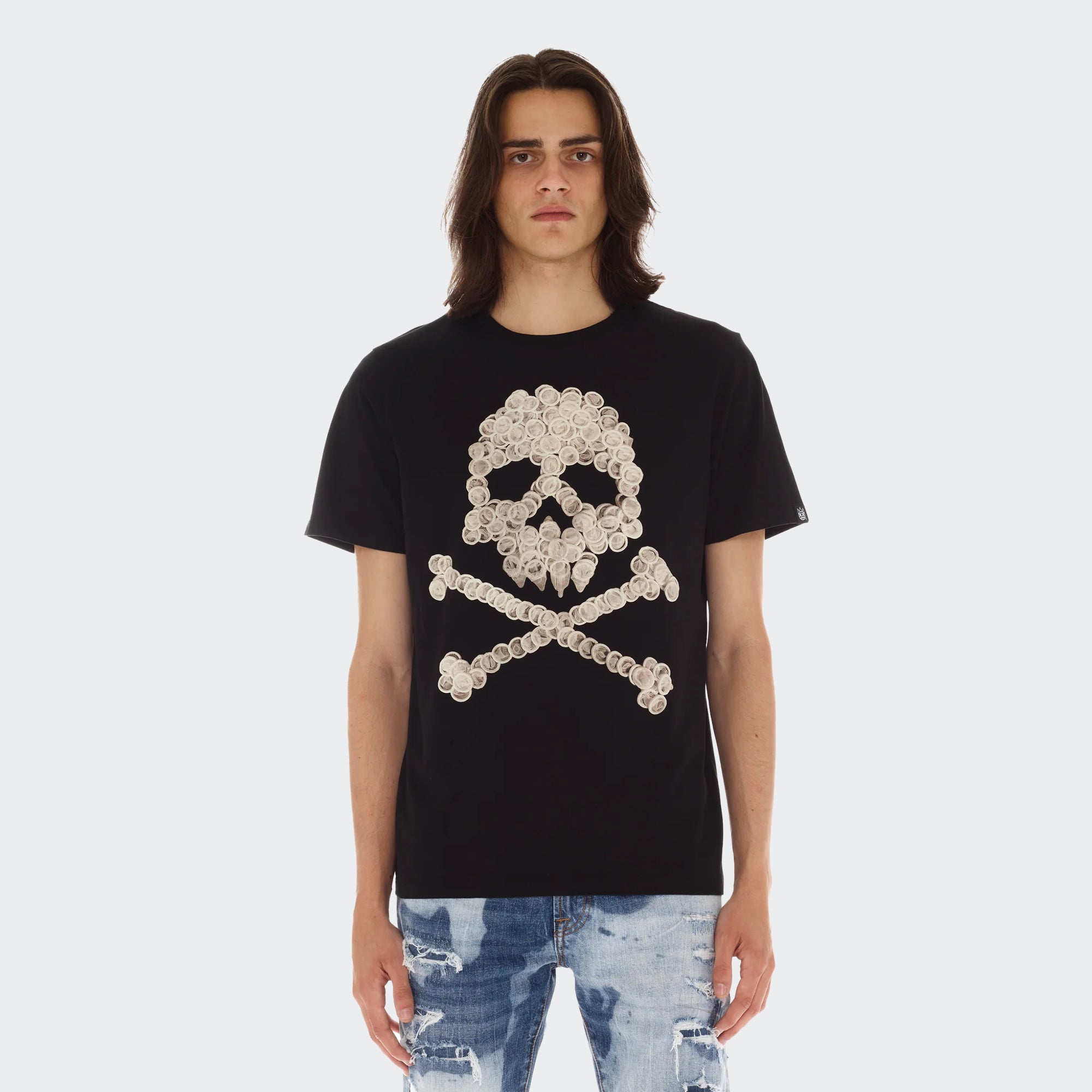 Men's Cult of Individuality Stay Safe Tee Black