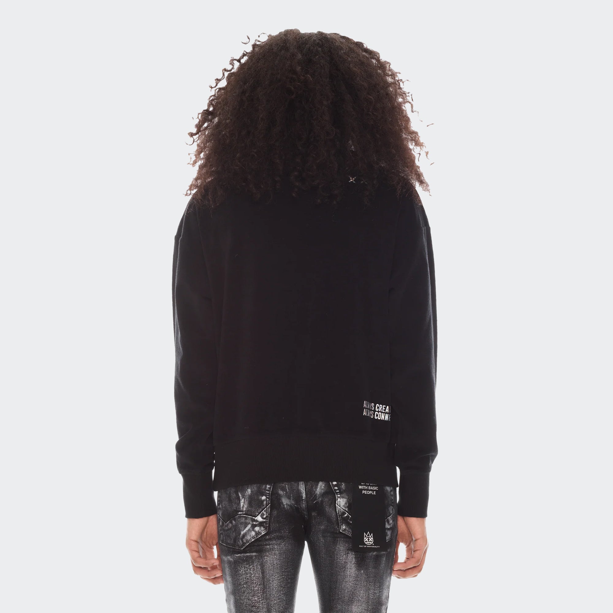 Men's Cult of Individuality Shimuchan Sweatshirt Black