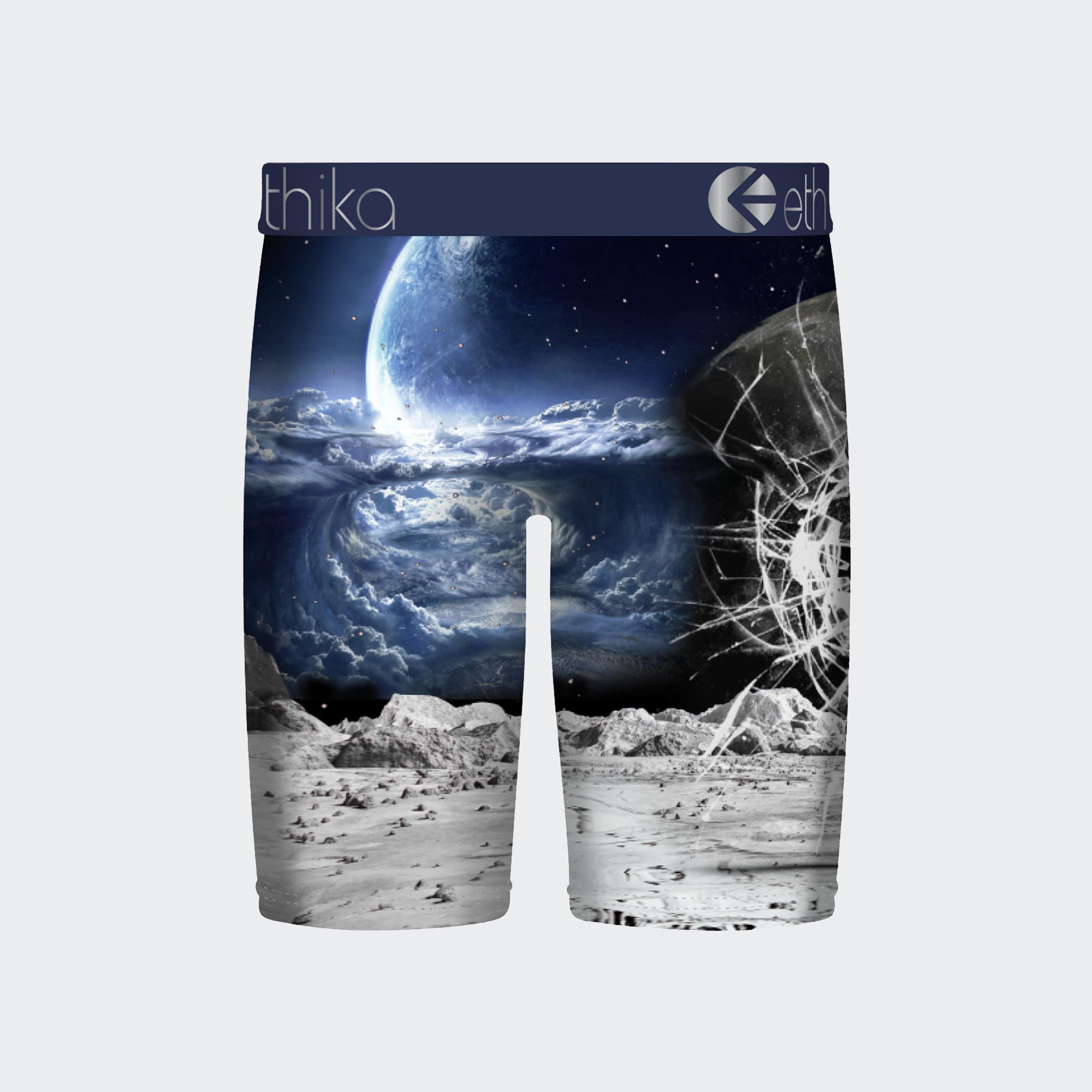 Men's Ethika Staple Bomber Moon Shatter Boxer Briefs