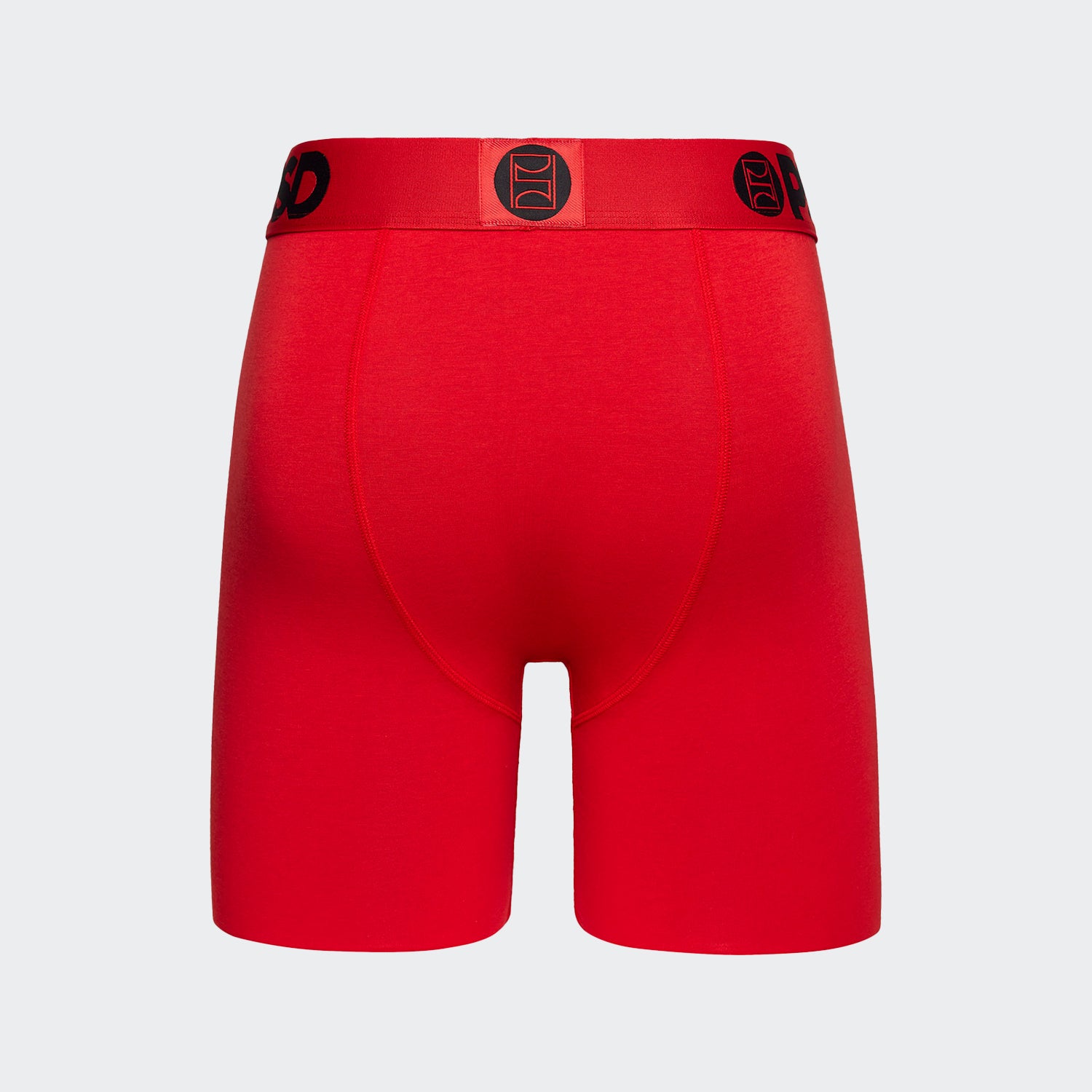 Men's PSD Modal Solid Boxer Briefs Red