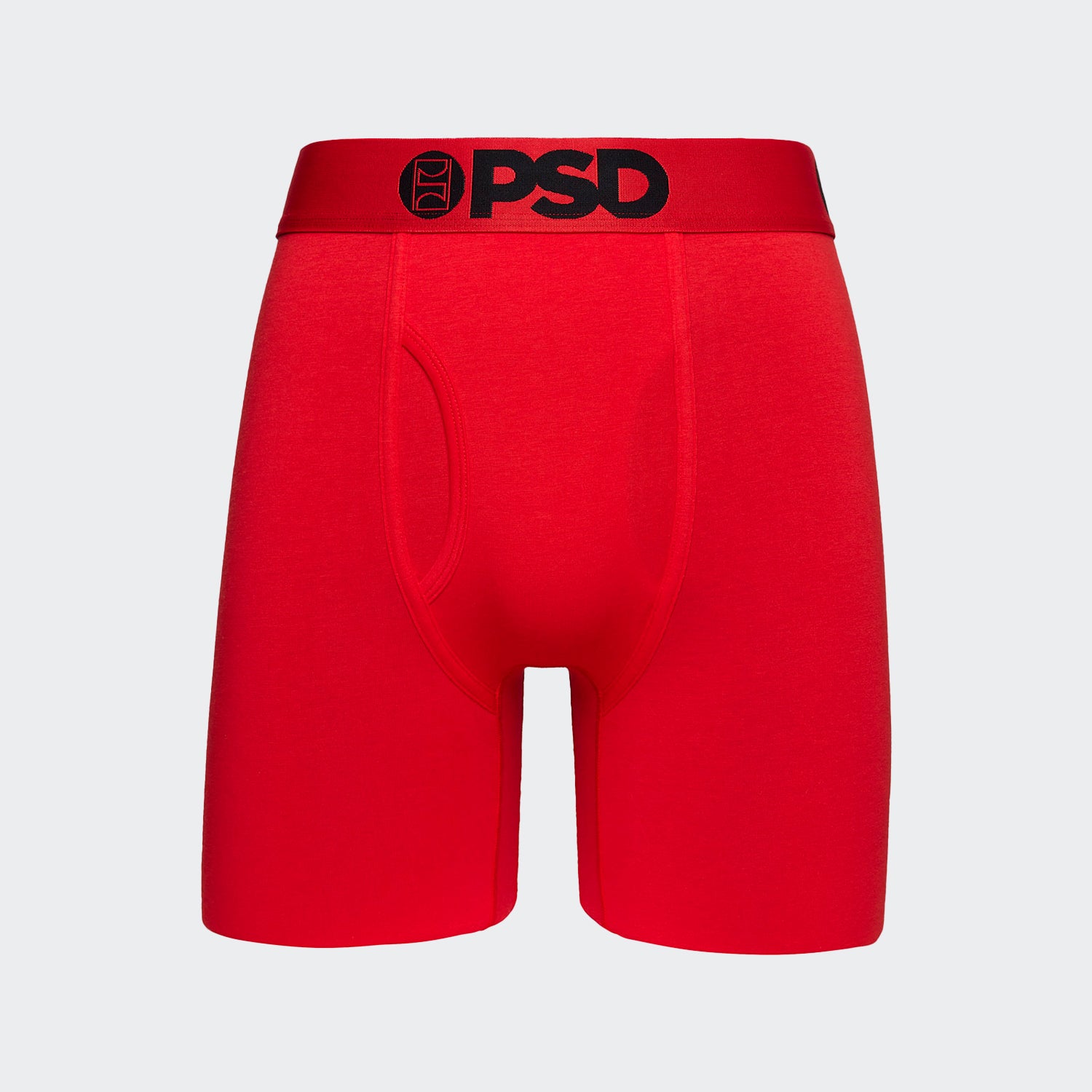 Men's PSD Modal Solid Boxer Briefs Red