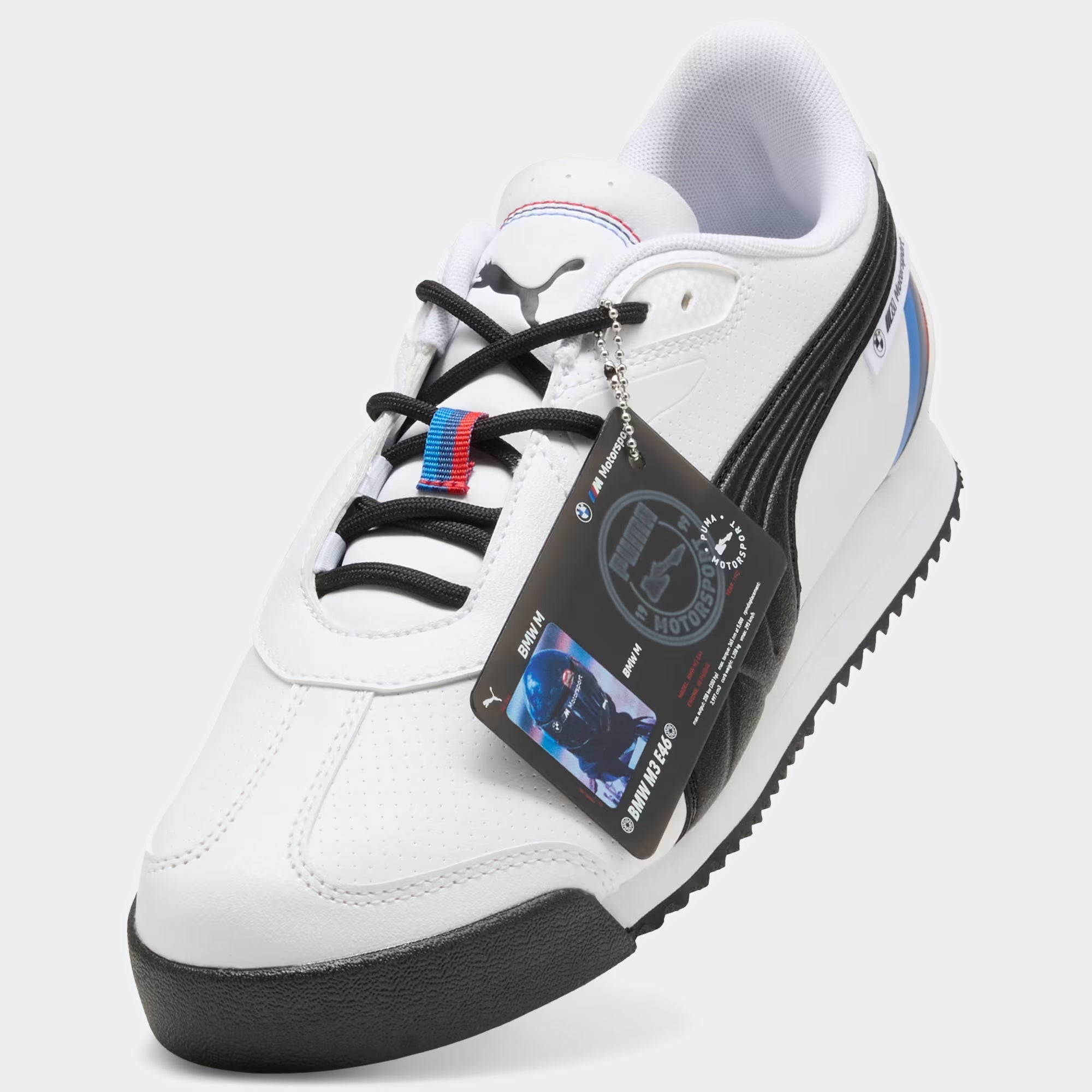 Men's PUMA BMW M Motorsport Roma Low Shoes White