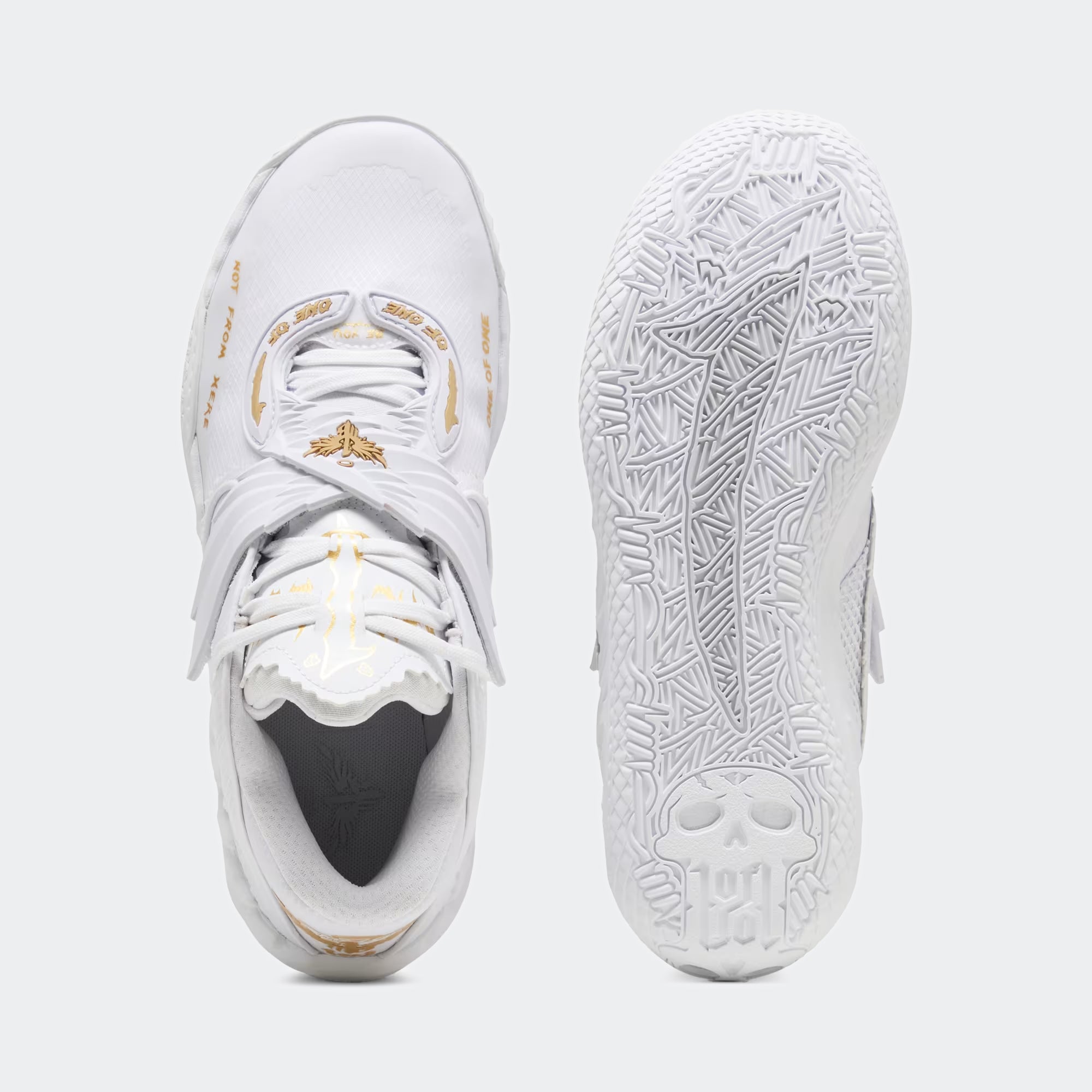 Men's PUMA Basketball MB.05 Mist Shoes White