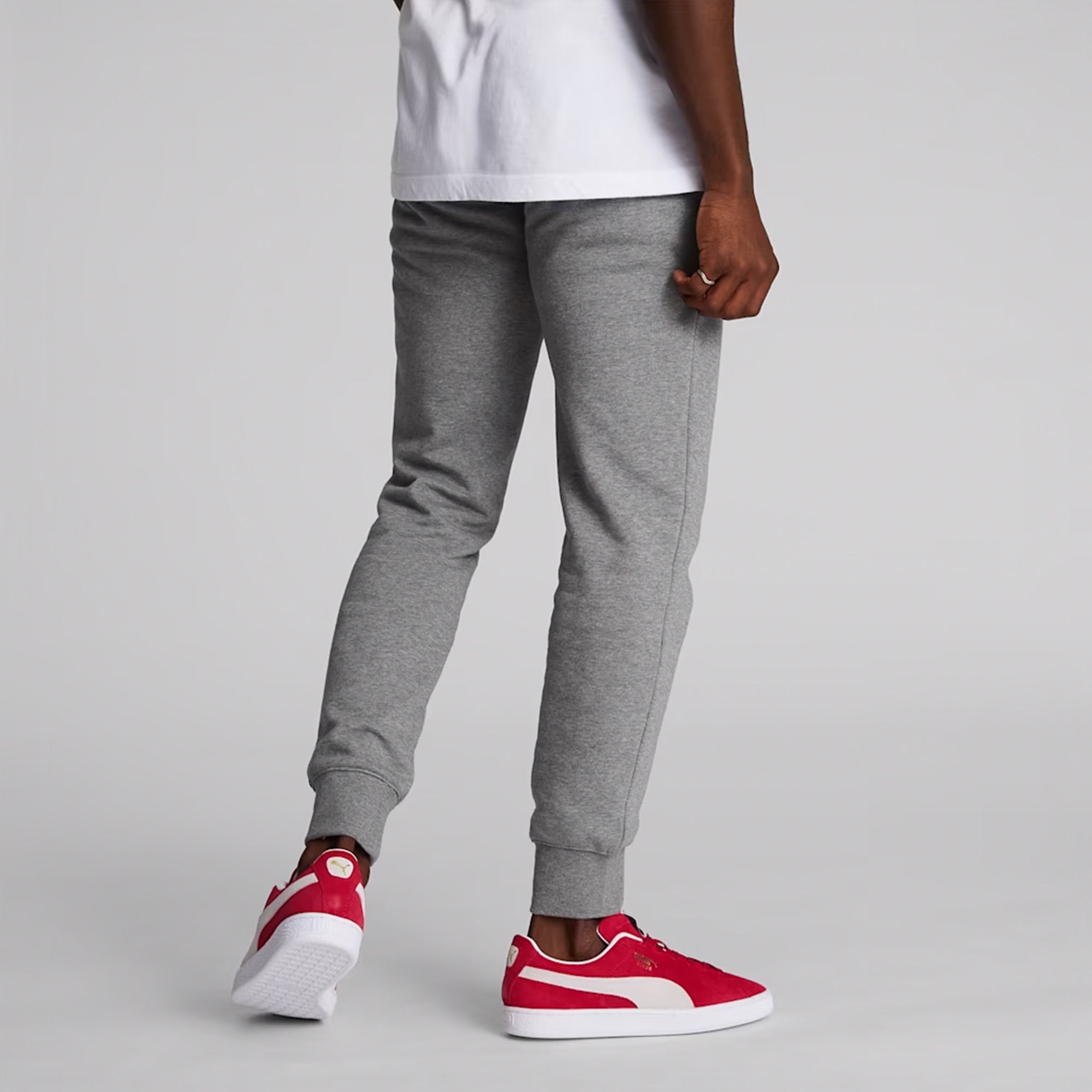 Men's PUMA Suede Classic XXI Shoes High Risk Red