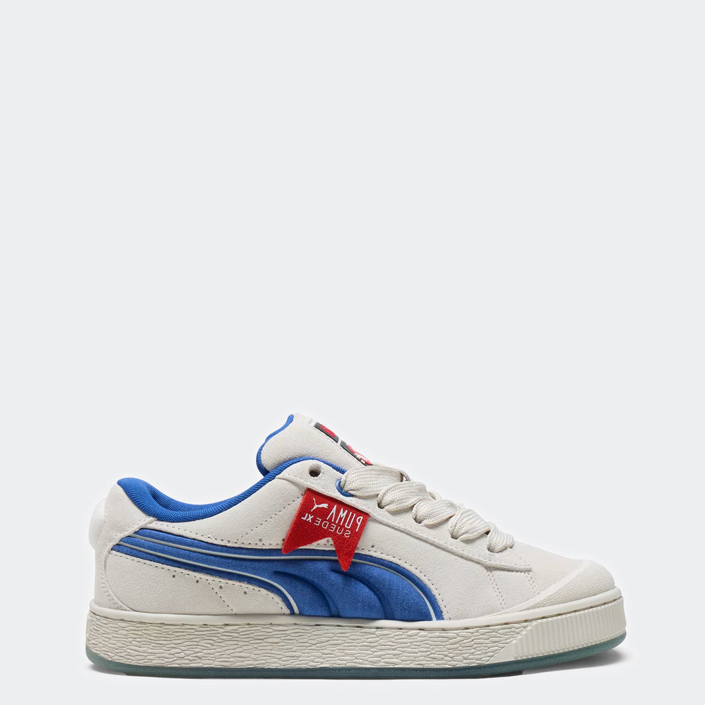 Men's PUMA x Ghostbusters Suede XL Stay Puft Sneakers Warm White