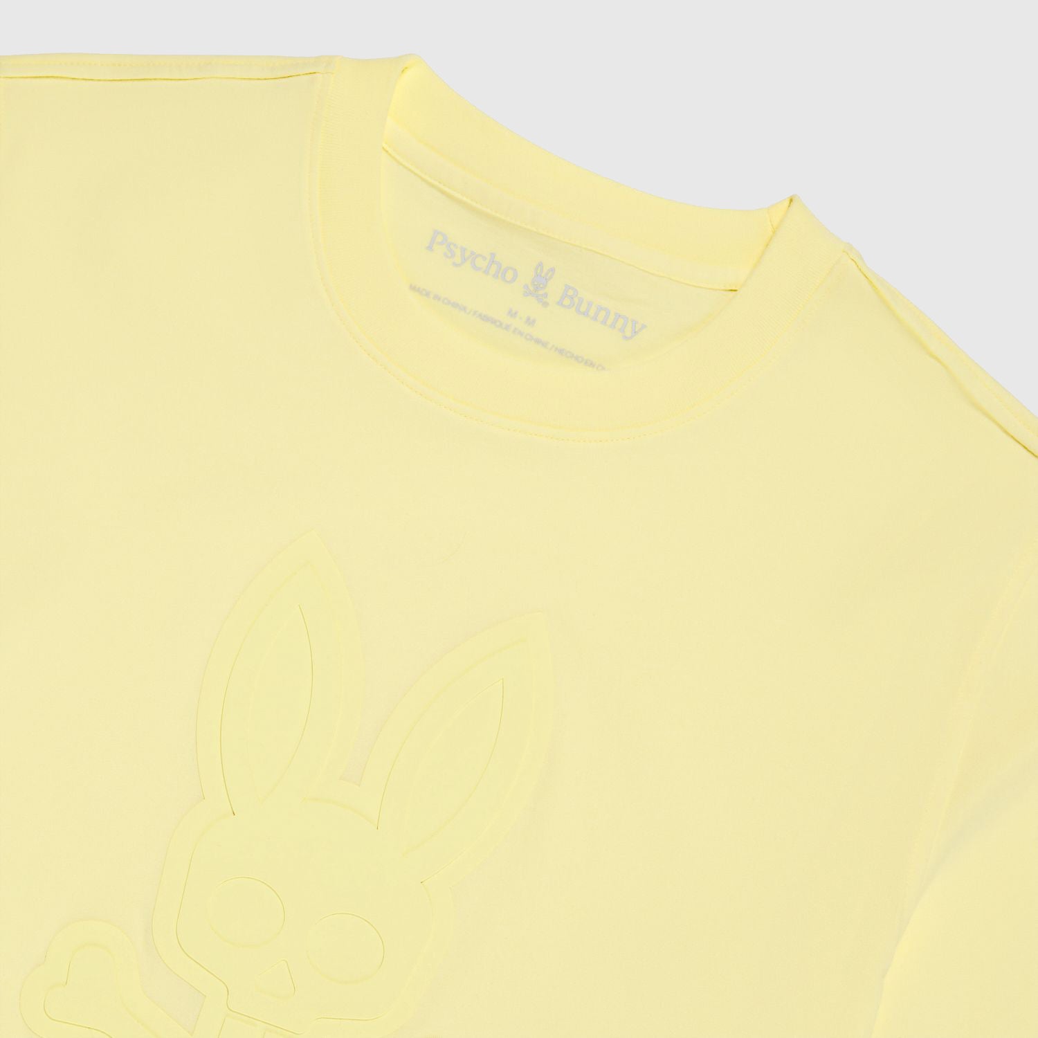 Men's Psycho Bunny Damon Graphic Tee Yellow Iris