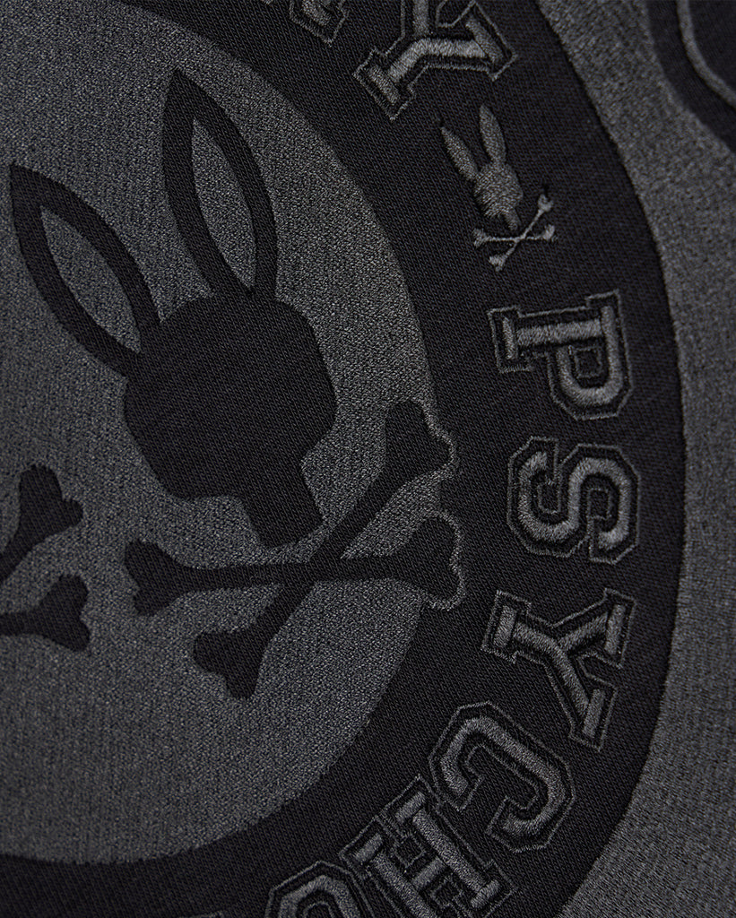 Men's Psycho Bunny London Embroidered Sweatshirt Black