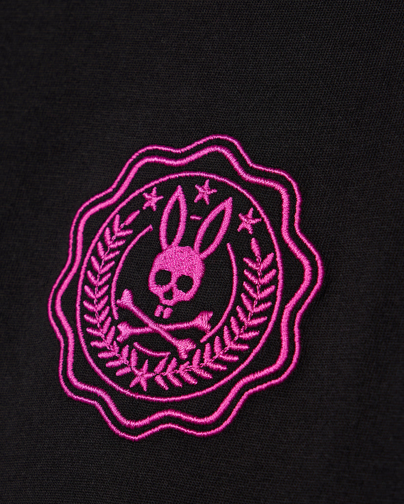 Men's Psycho Bunny London Embroidered Tee Black