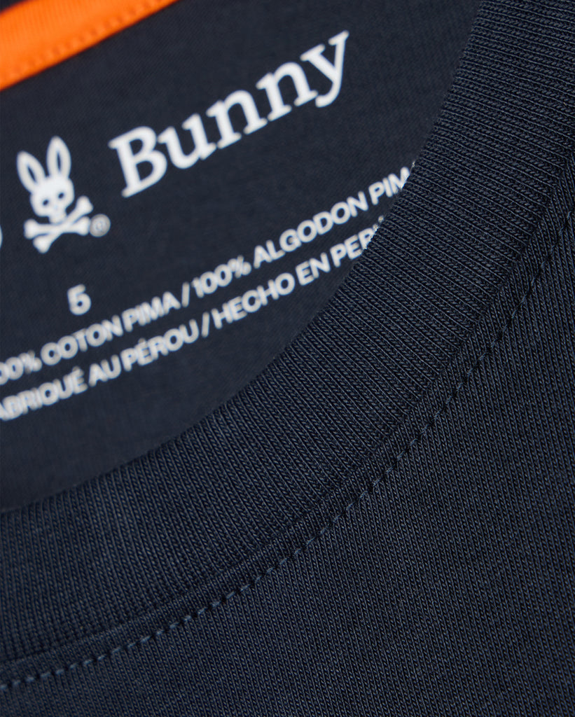 Men's Psycho Bunny London Embroidered Tee Navy