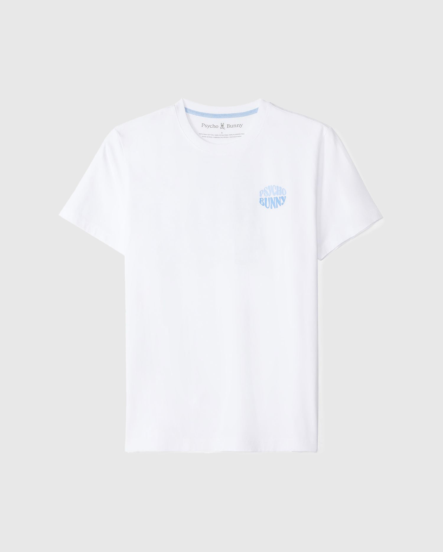 Men's Psycho Bunny Preston Graphic Tee White