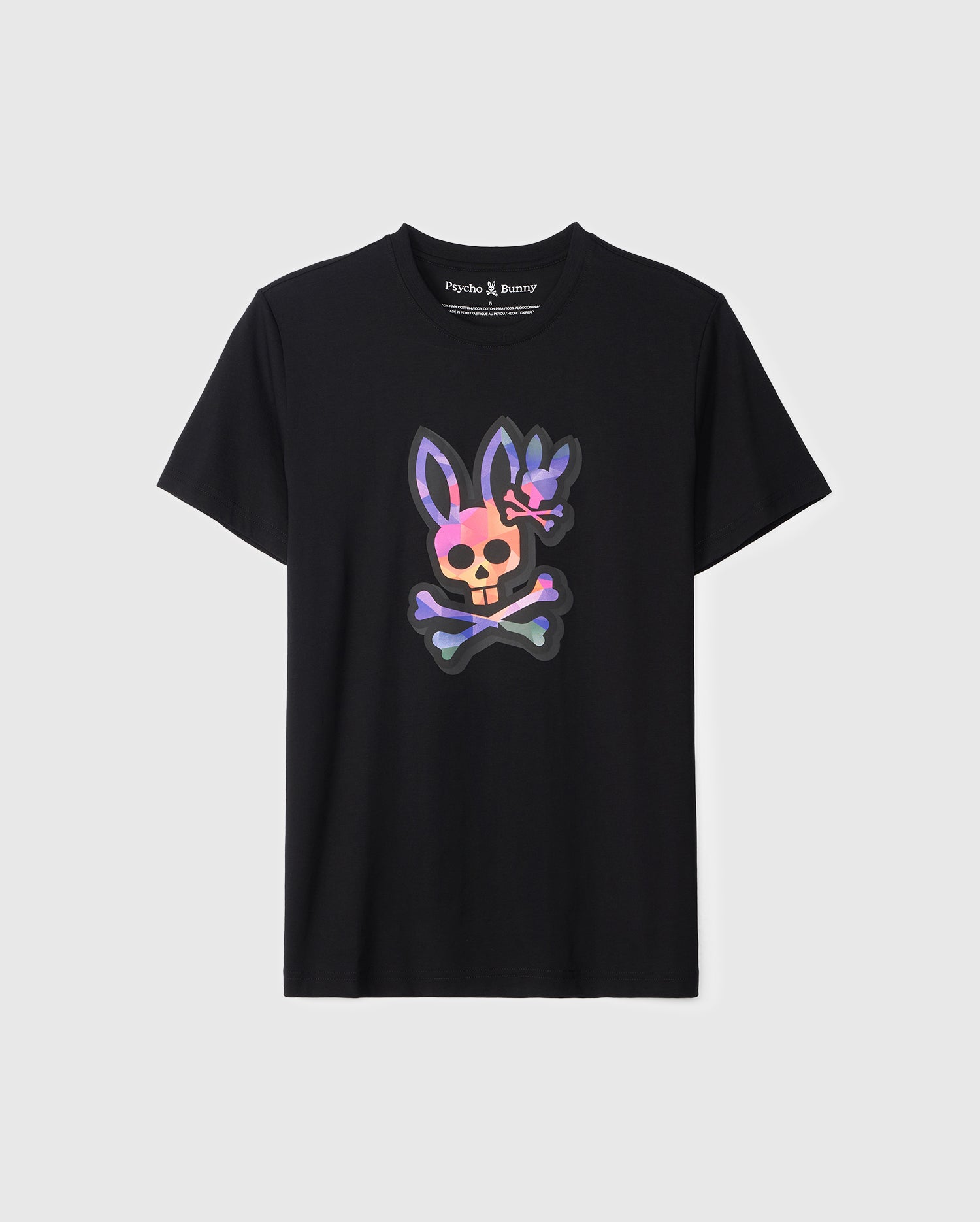 Men's Psycho Bunny Randolph Graphic Tee Black