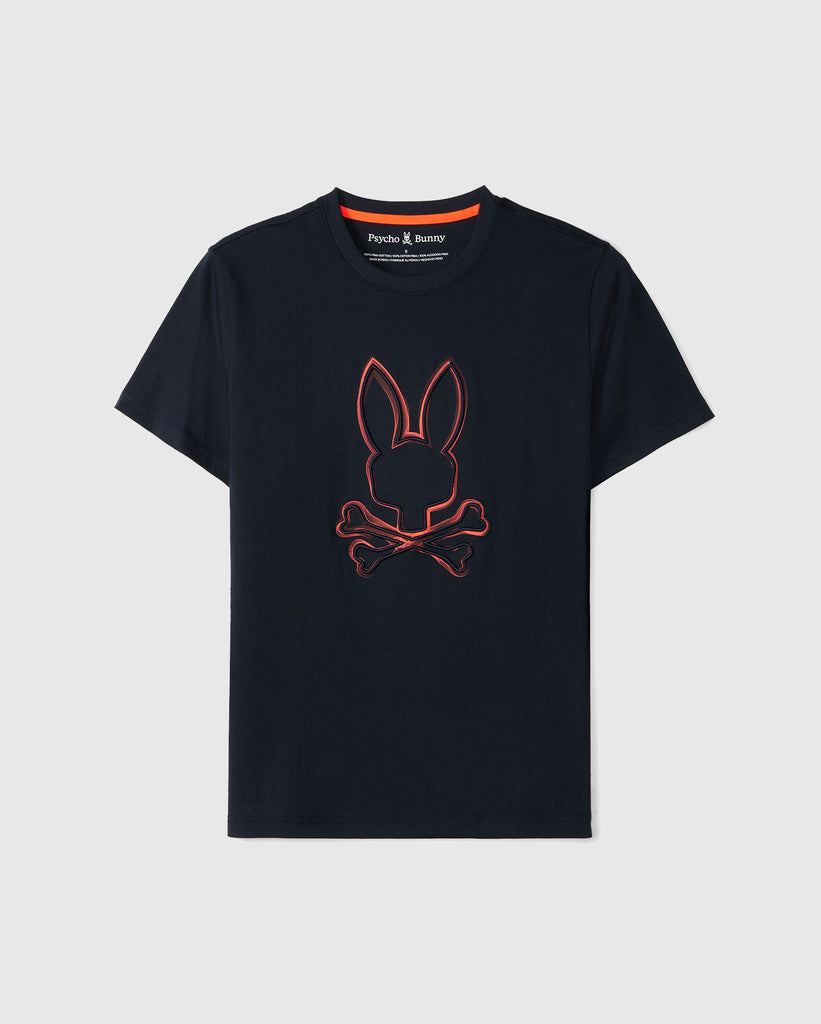 Men's Psycho Bunny Vincent Graphic Tee Navy