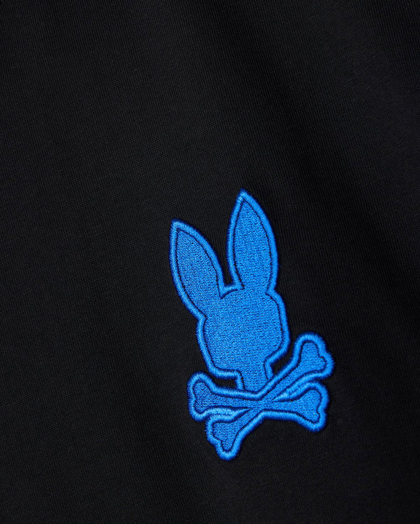 Men's Psycho Bunny Walter Back Graphic Tee Black