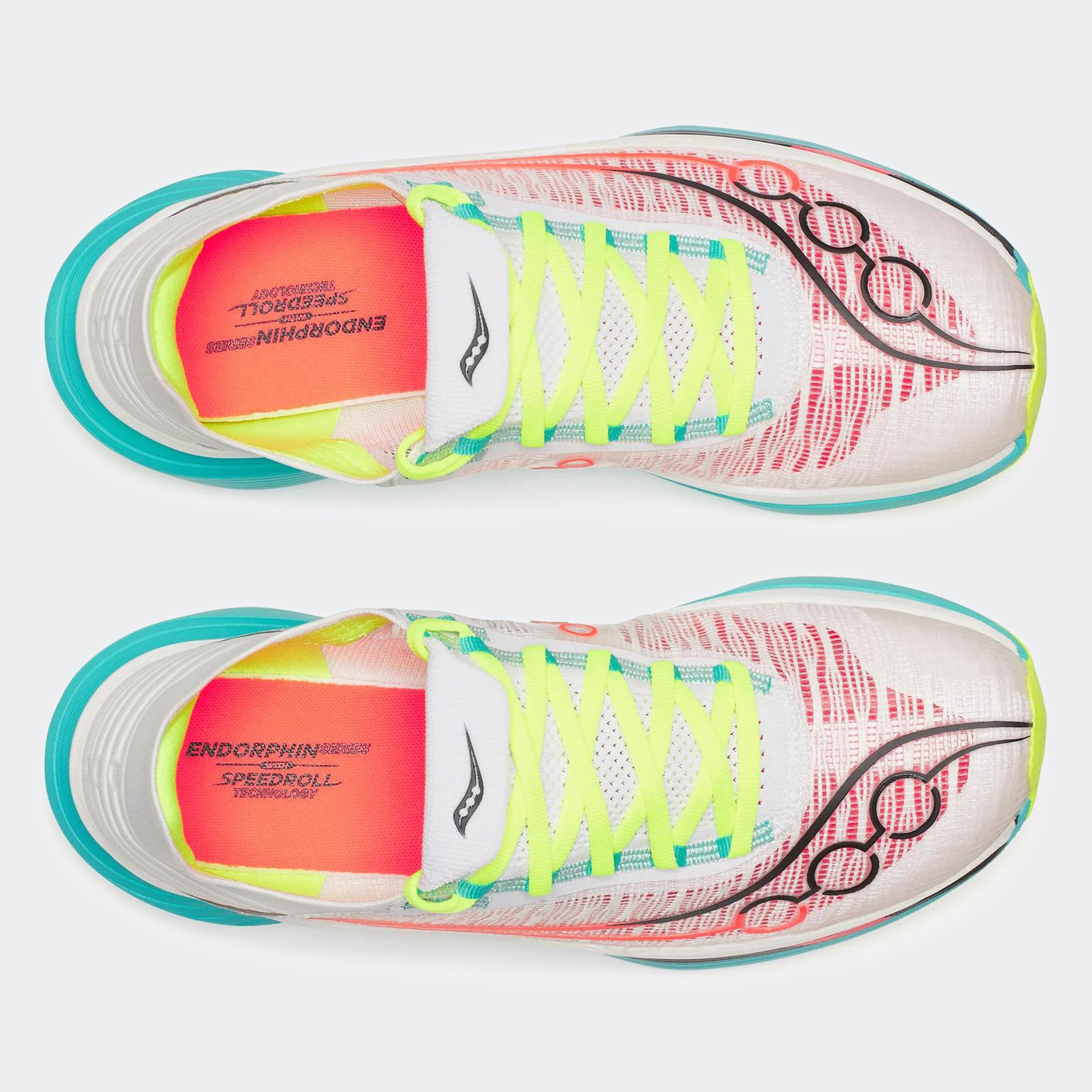 Men's Saucony Endorphin Elite 2 Shoes White / Mutant
